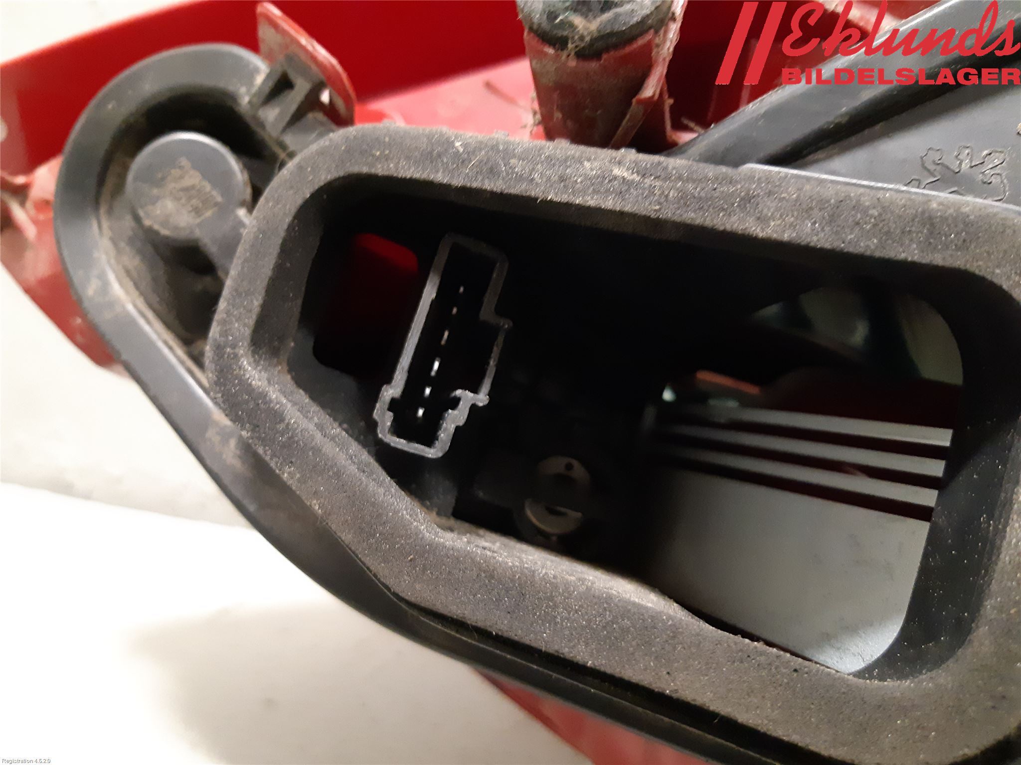 Peugeot 207 Bakljus Vänster