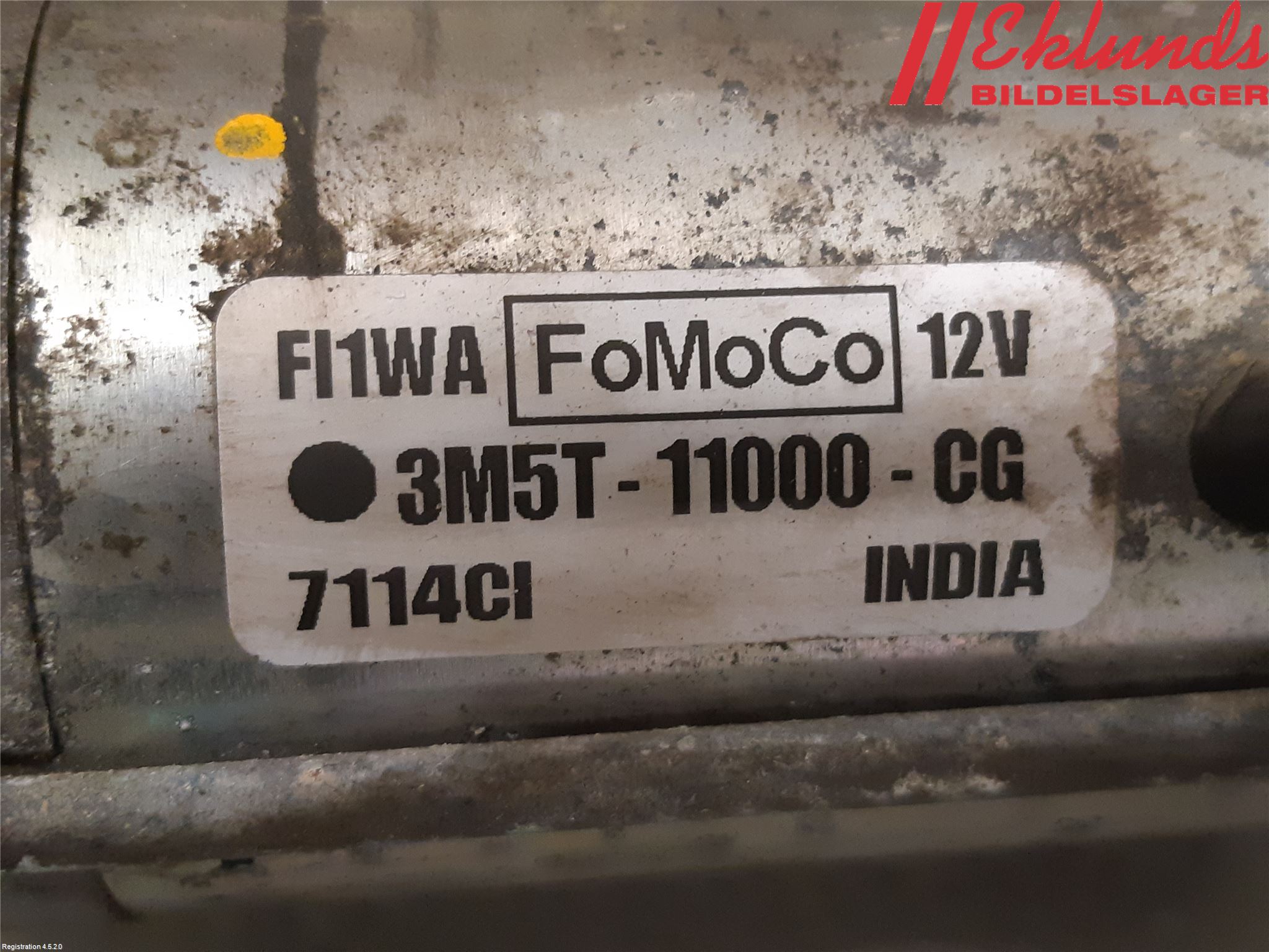 Ford TRANSIT/TOURNEO CONNECT 13-22 Startmotor Diesel