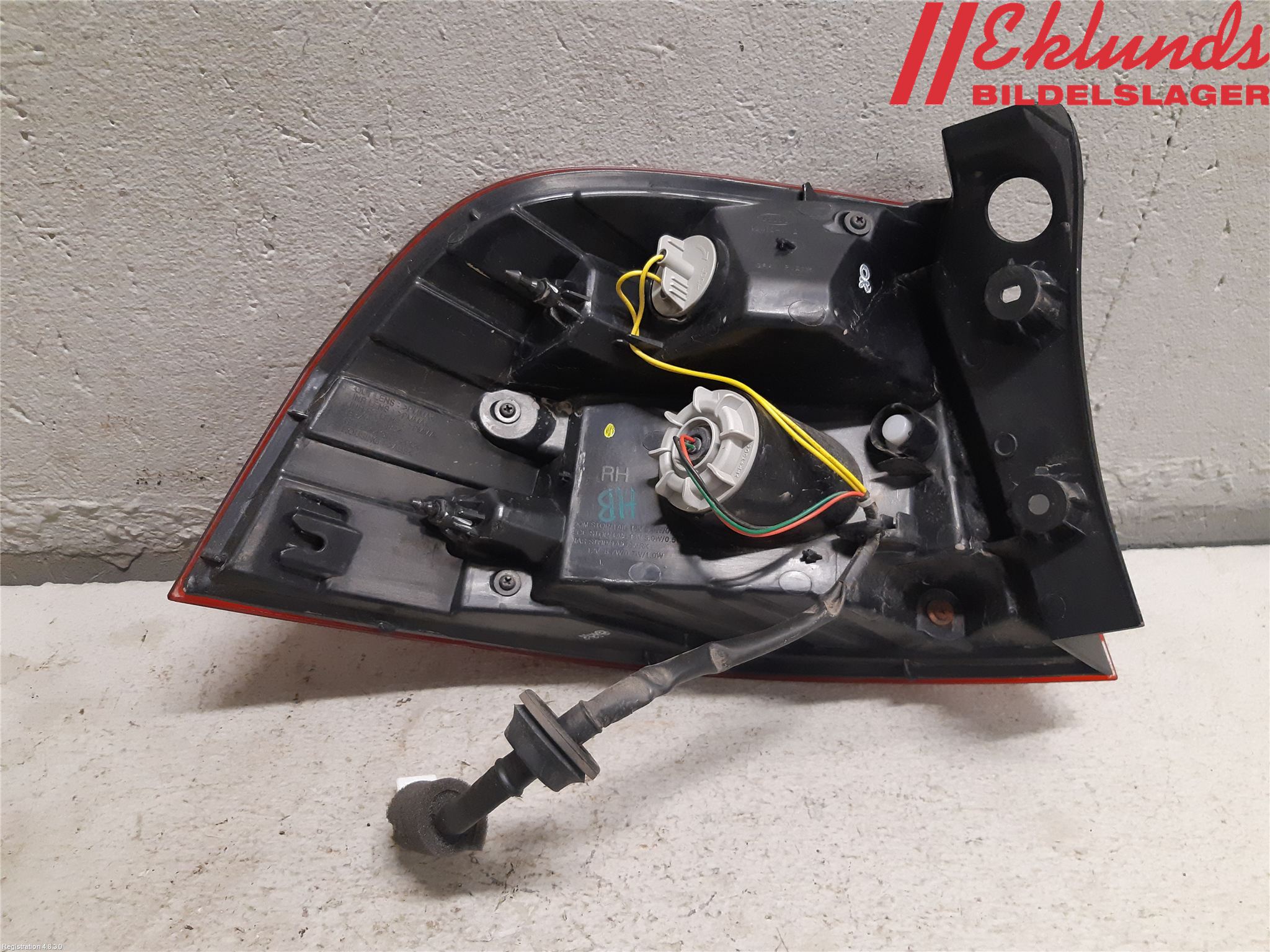 Kia RIO 12-16 Bakljus Höger