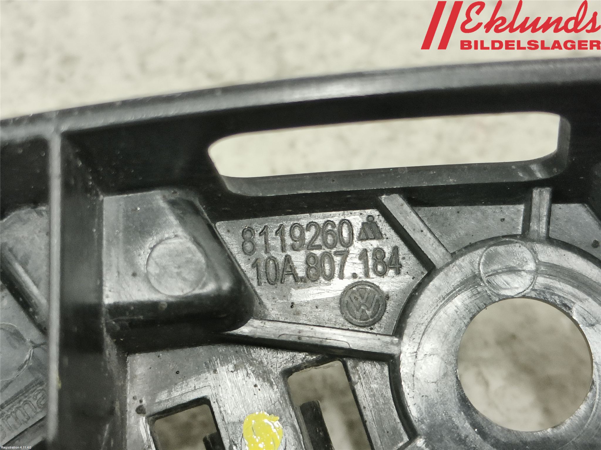 Volkswagen VW ID.3 21- Stötfångarfäste Fram Hö