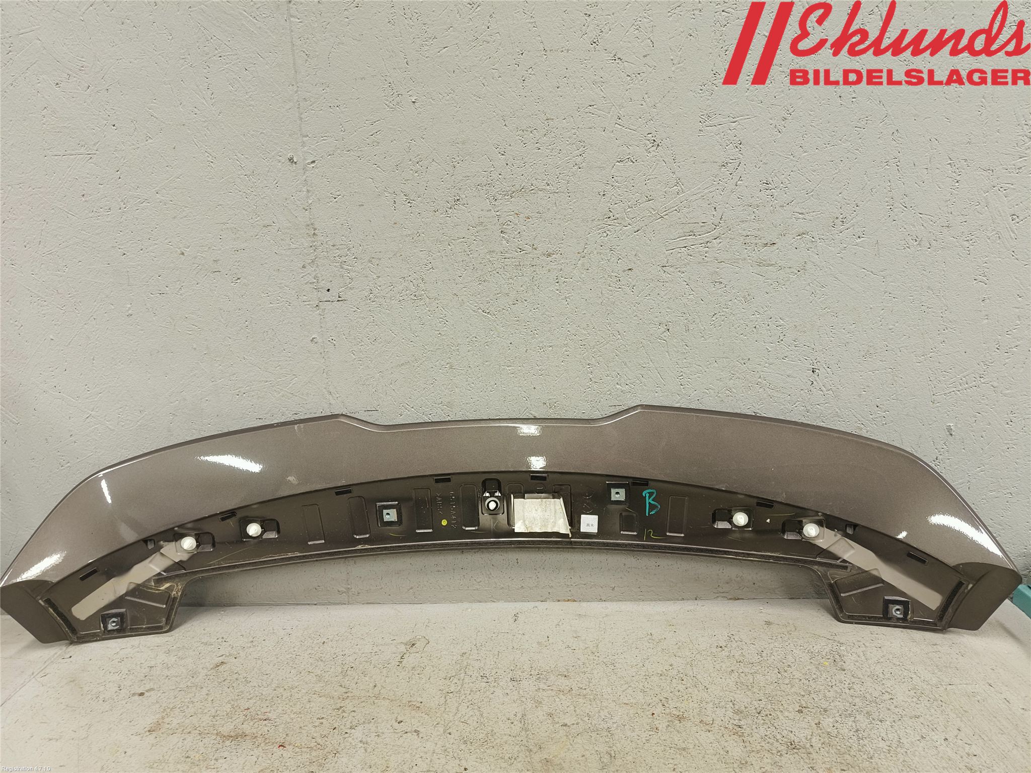 Mitsubishi OUTLANDER 13-21 Spoiler Baklucka