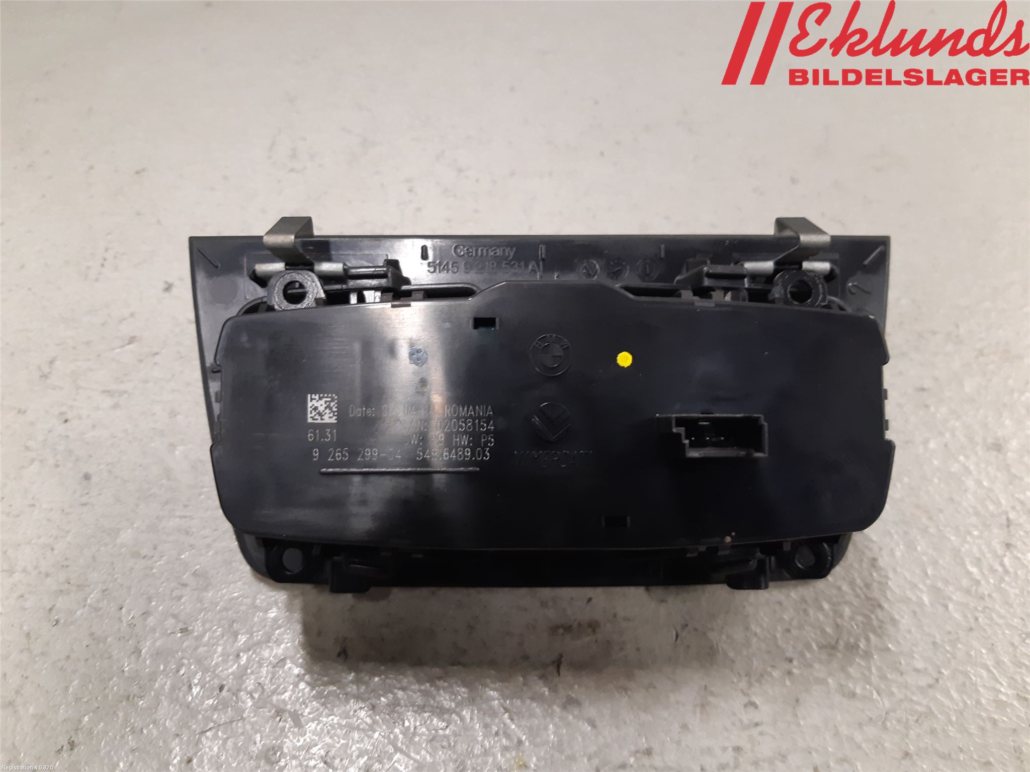 BMW 4 F32/F33/F82/F83 13-20 Strömställare Ljus