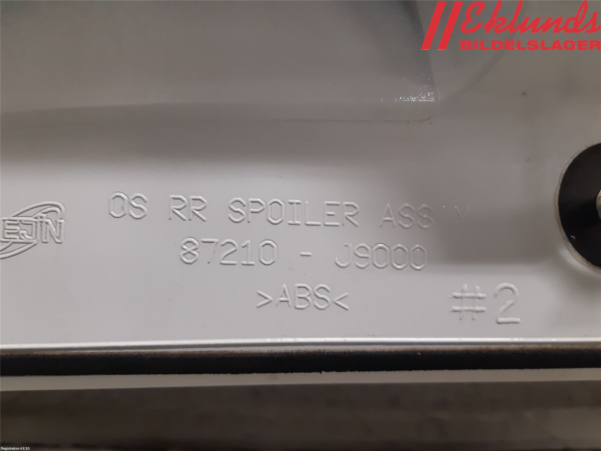 Hyundai KONA/ELECTRIC OS 18-23 Spoiler Baklucka