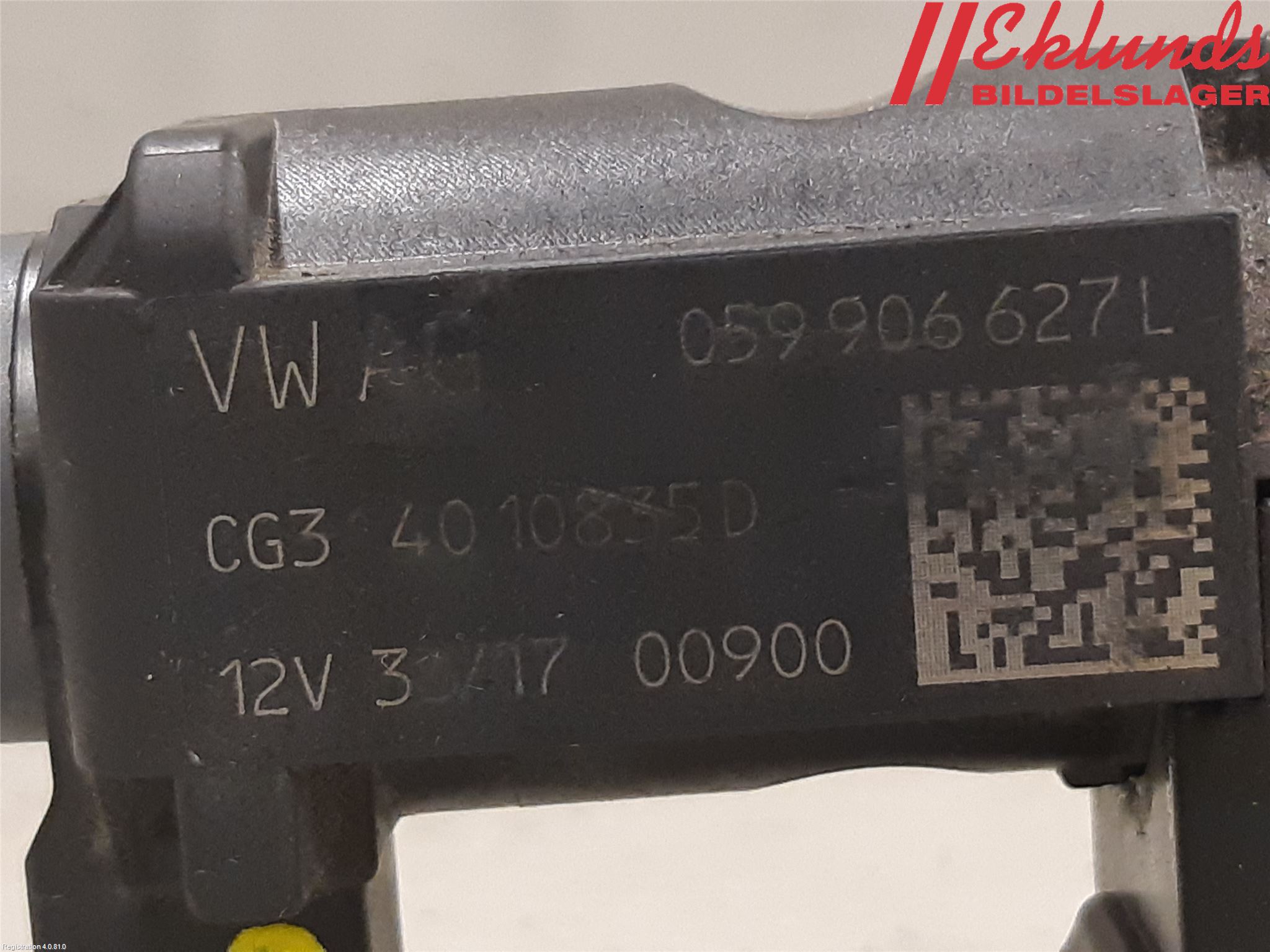 Audi A4/S4 B9 16-19 Vakuumventil