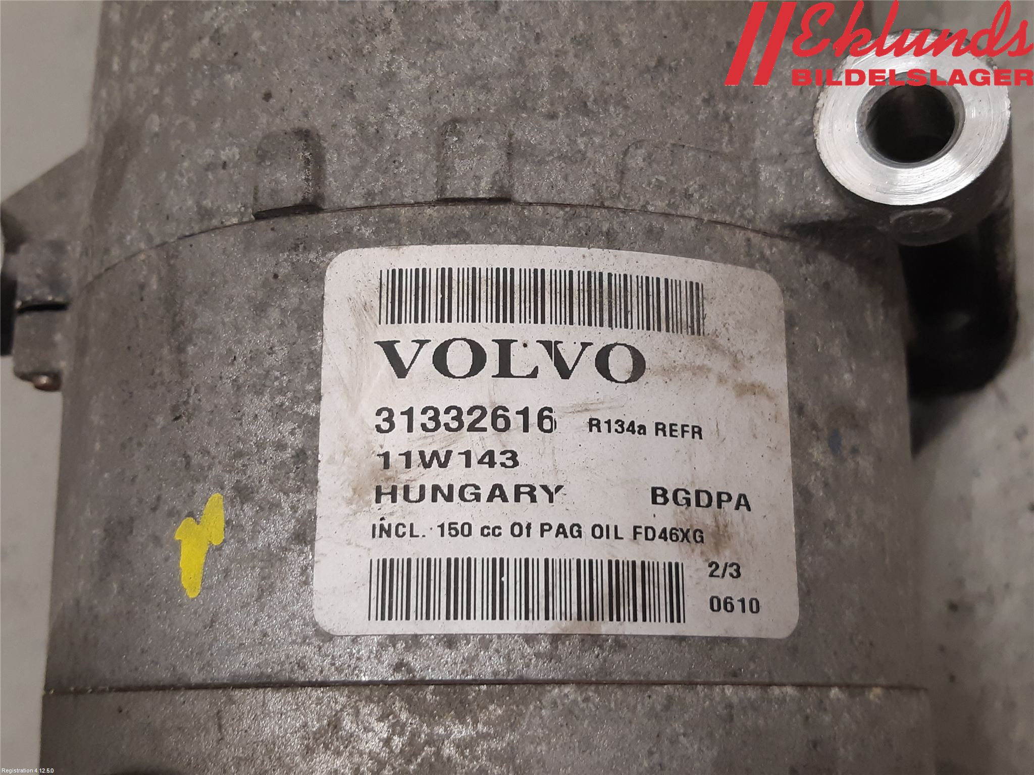 Volvo S60 11-13 Ac Kompressor