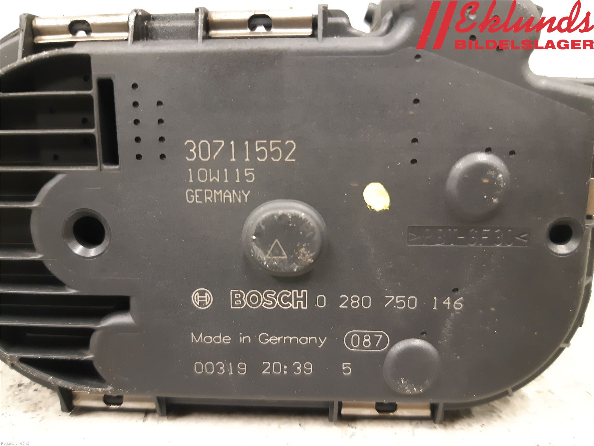 Volvo V70 08-13 Injspjällhus