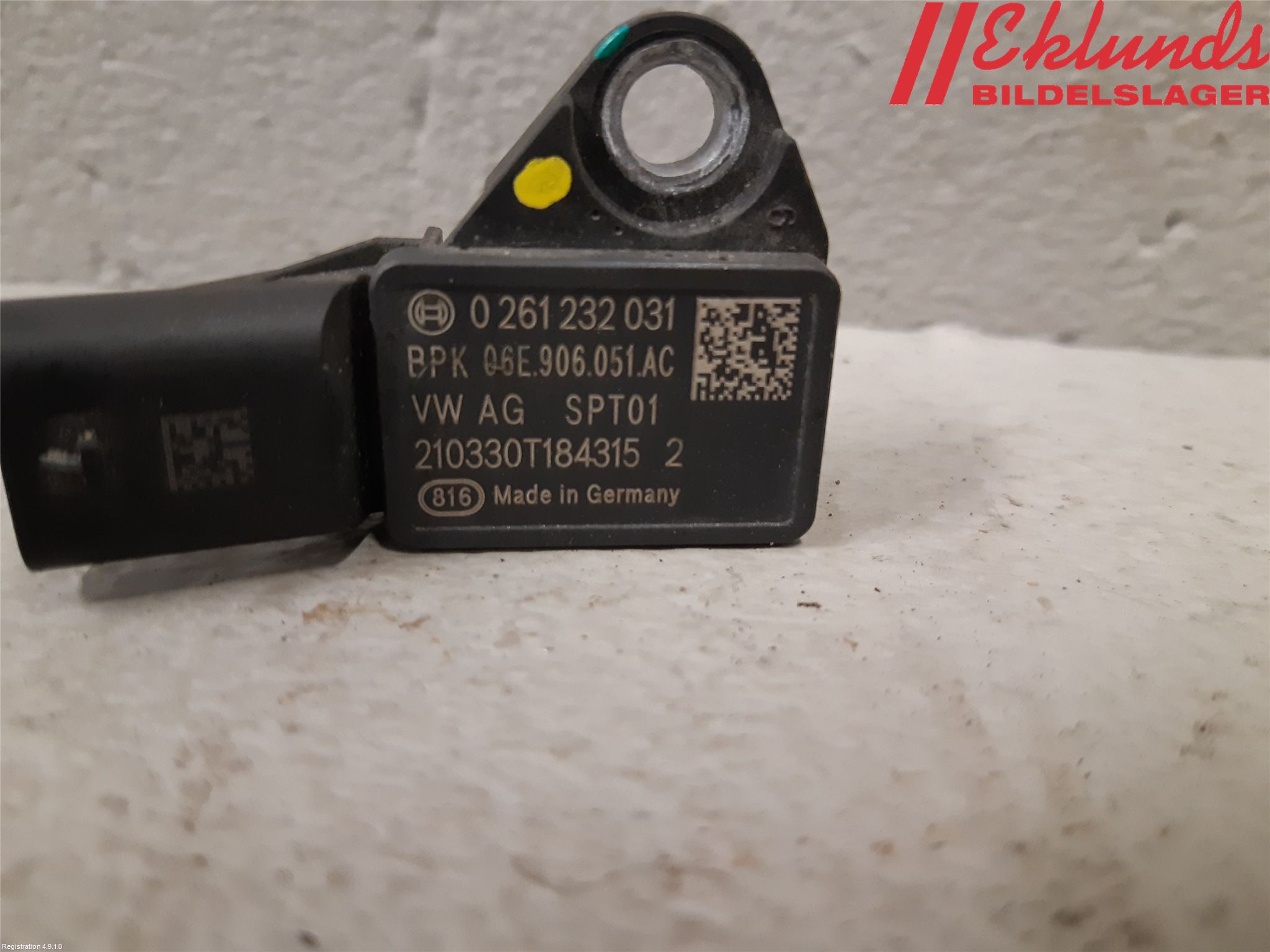 Audi Q7/SQ7 Givare Laddluftstryck