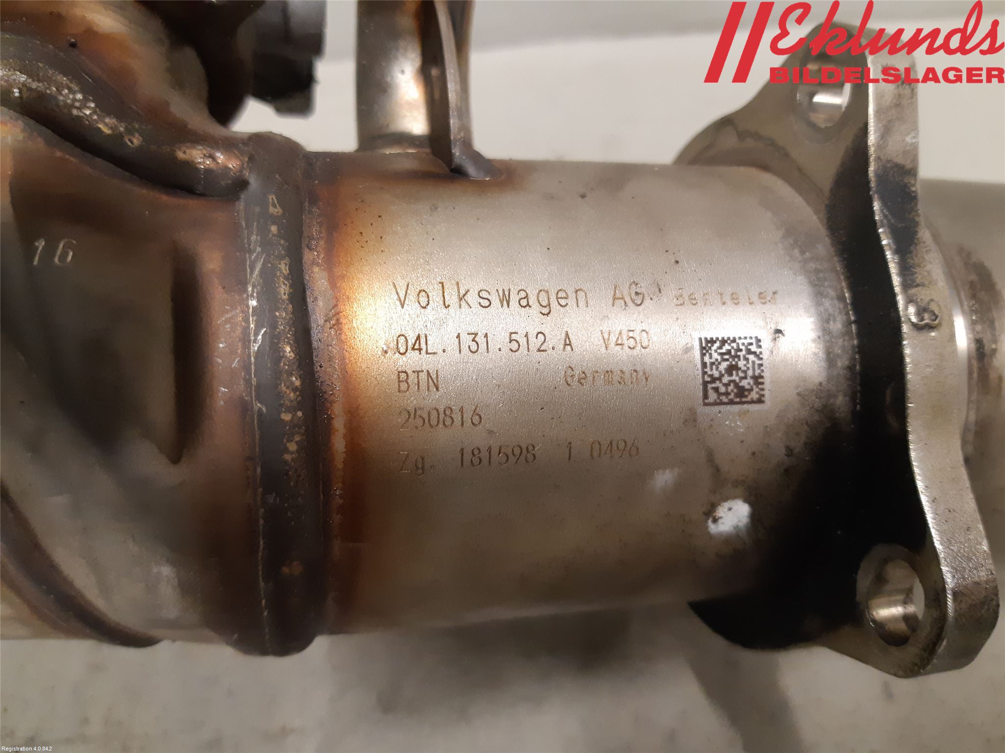 Audi A6/S6 4G 11-18 Avgaskylare