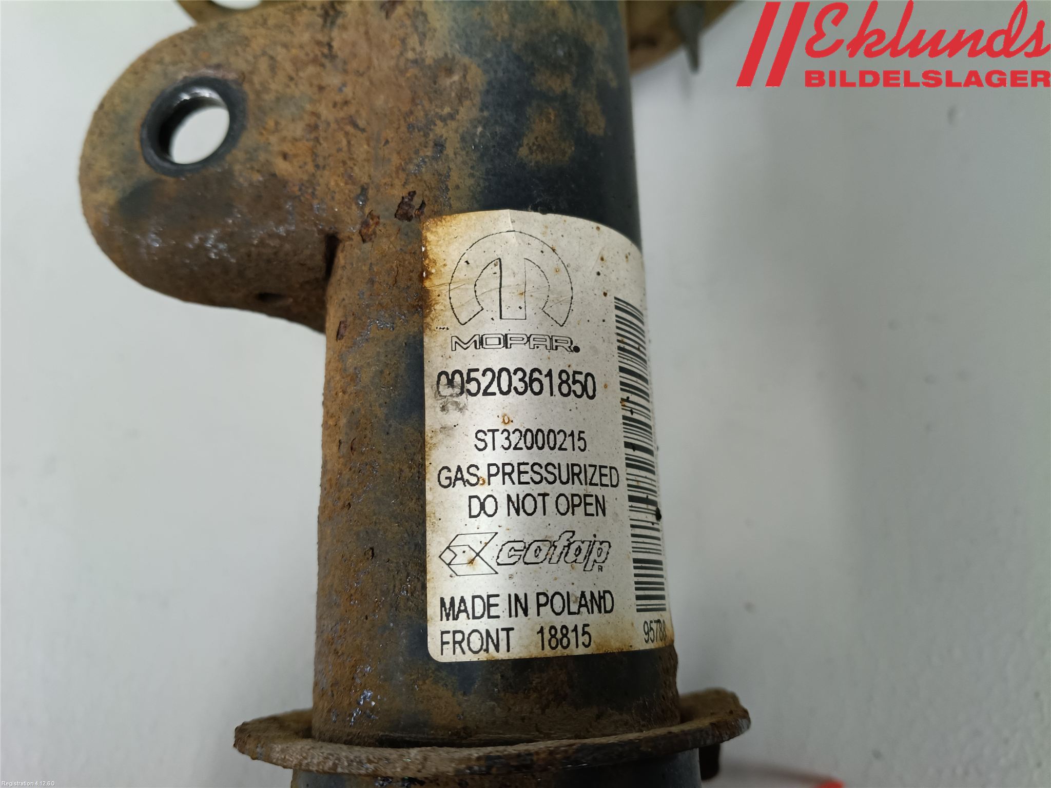 Jeep RENEGADE Fjäderben Fram Vänster