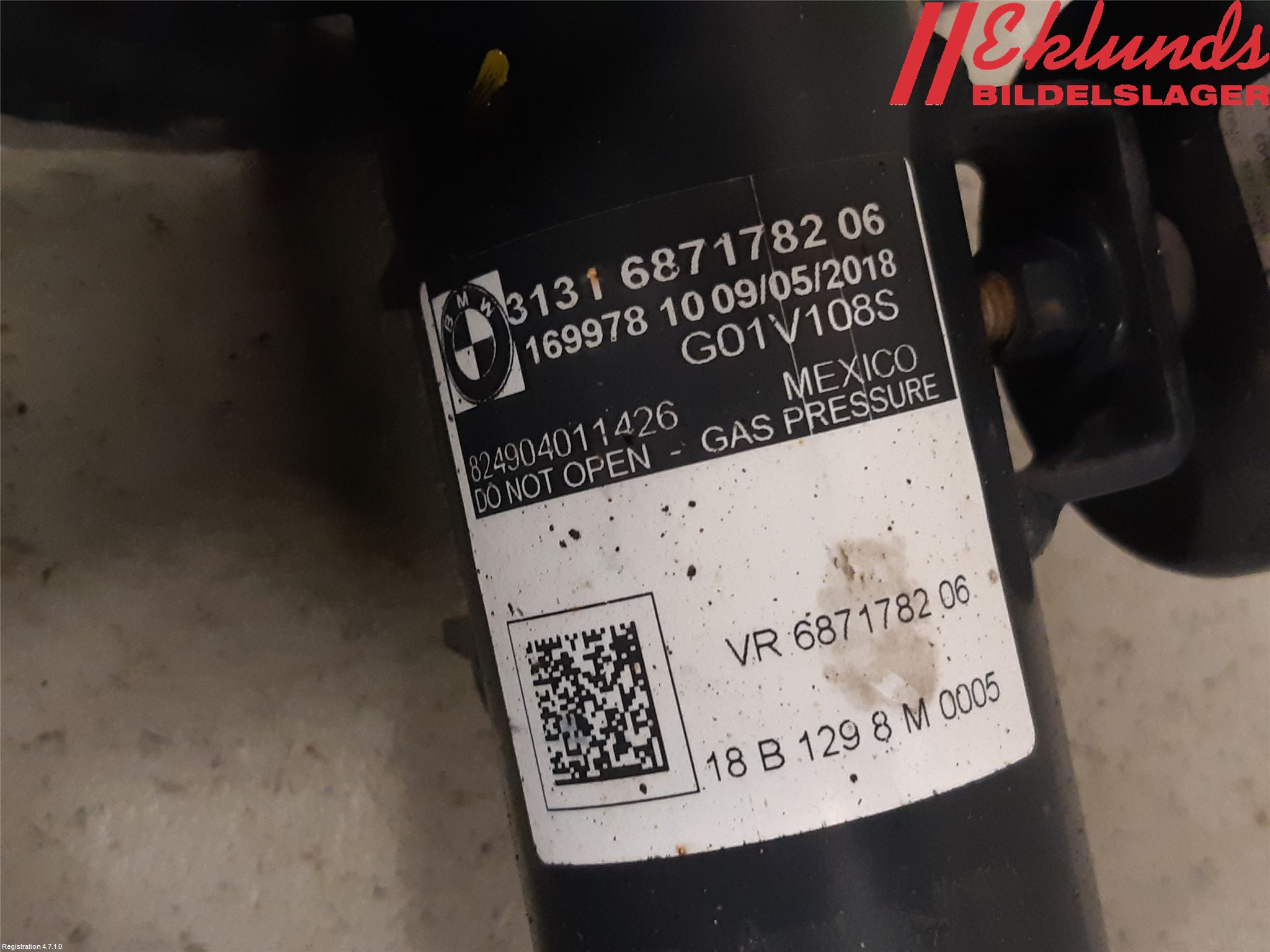 BMW X3 G01 18- Fjäderben Fram Höger