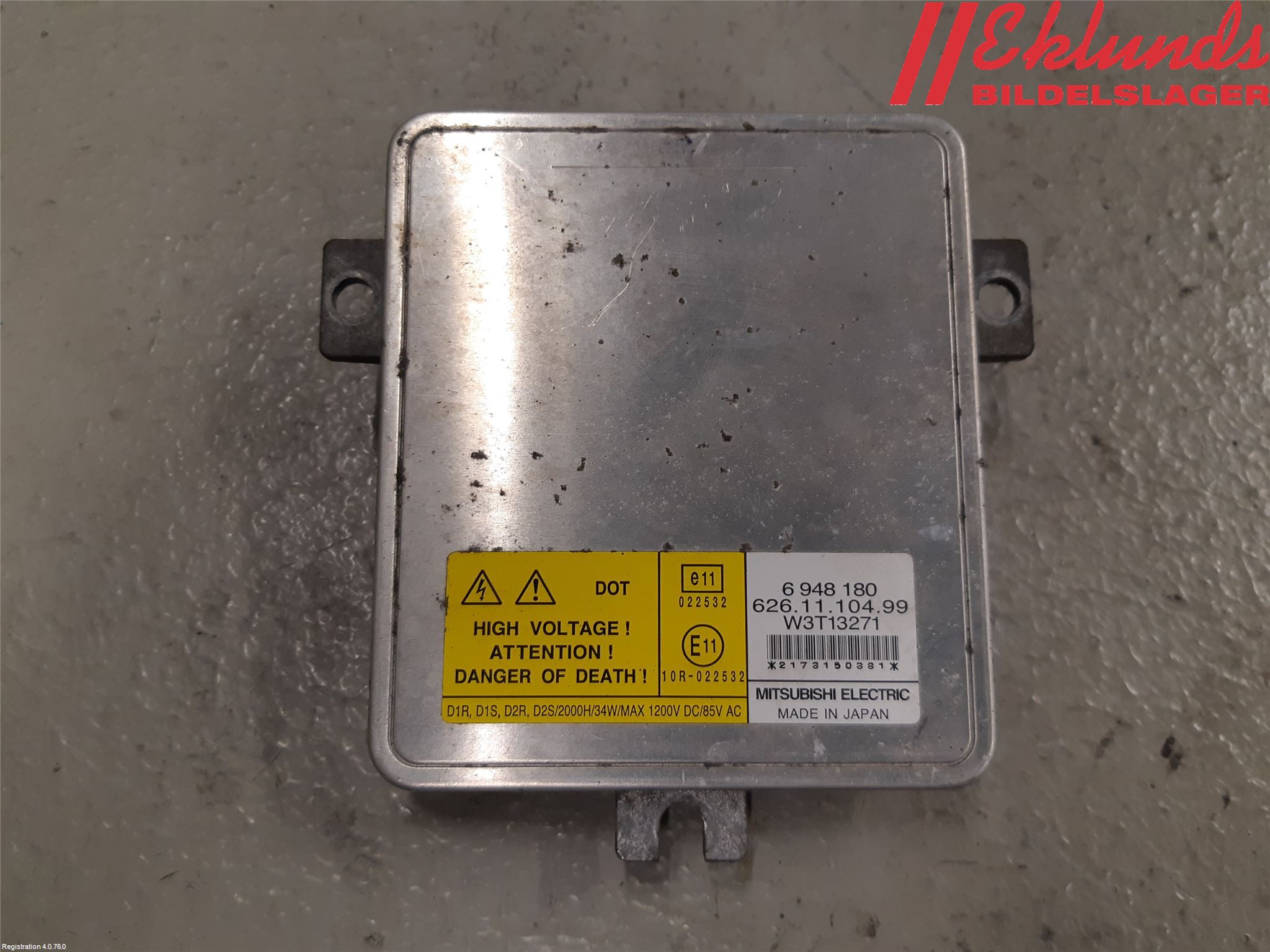 BMW 3 E90/91 SED/TOU 05-12 Styrenhet Strålkastare