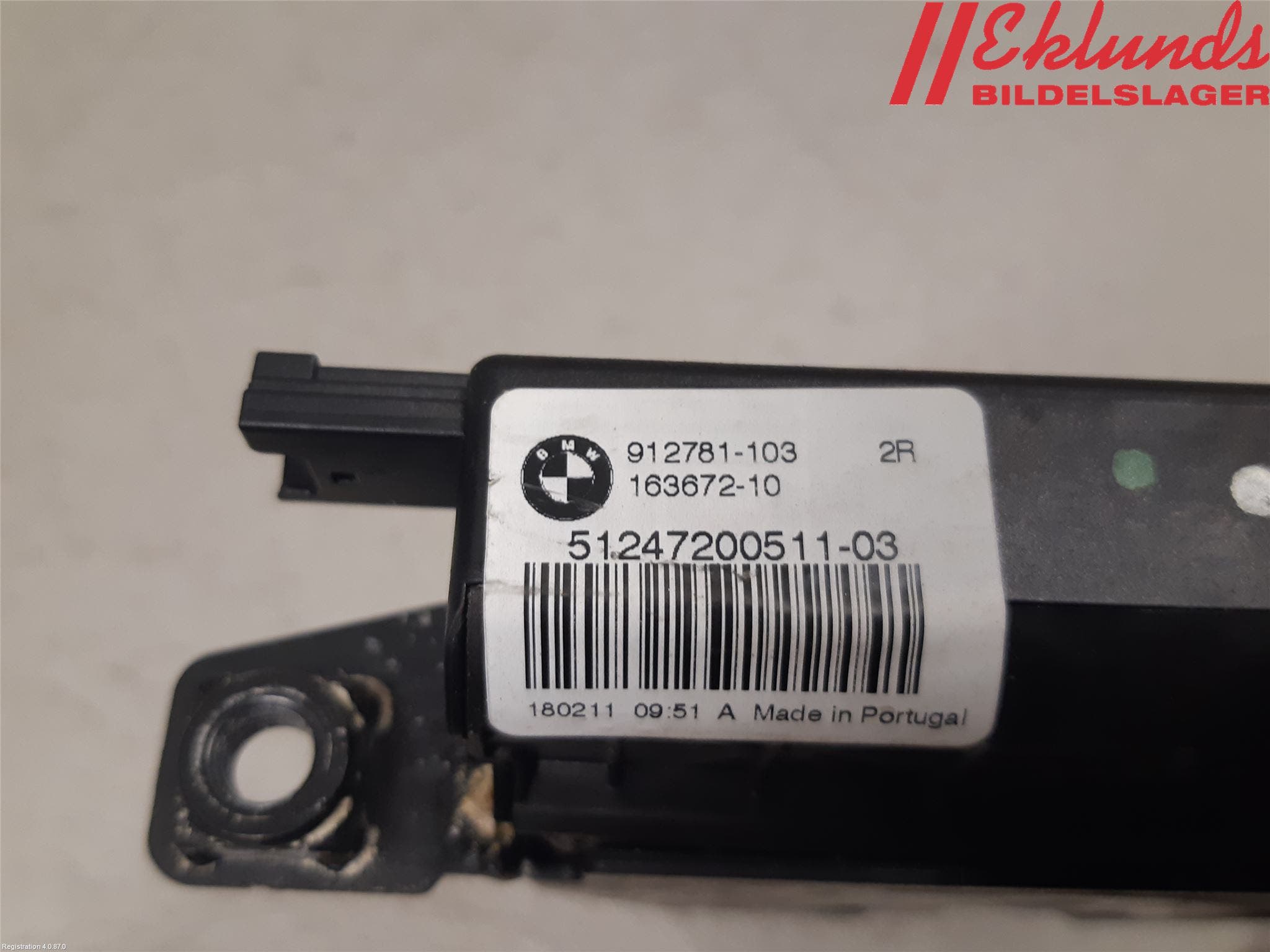 BMW X1 E84 10-15 Låskista Baklucka