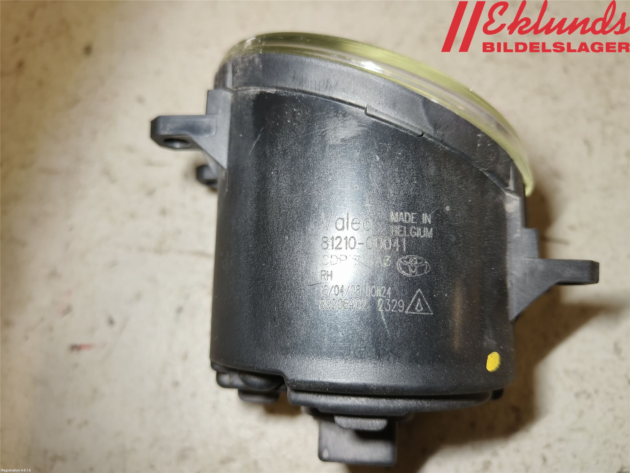 Toyota RAV 4 06-12 Dimljus-Varselljus Fram