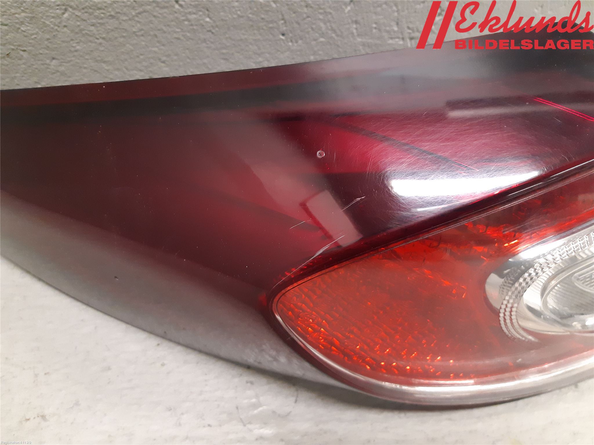 Renault MEGANE III 09-15 Bakljus Vänster