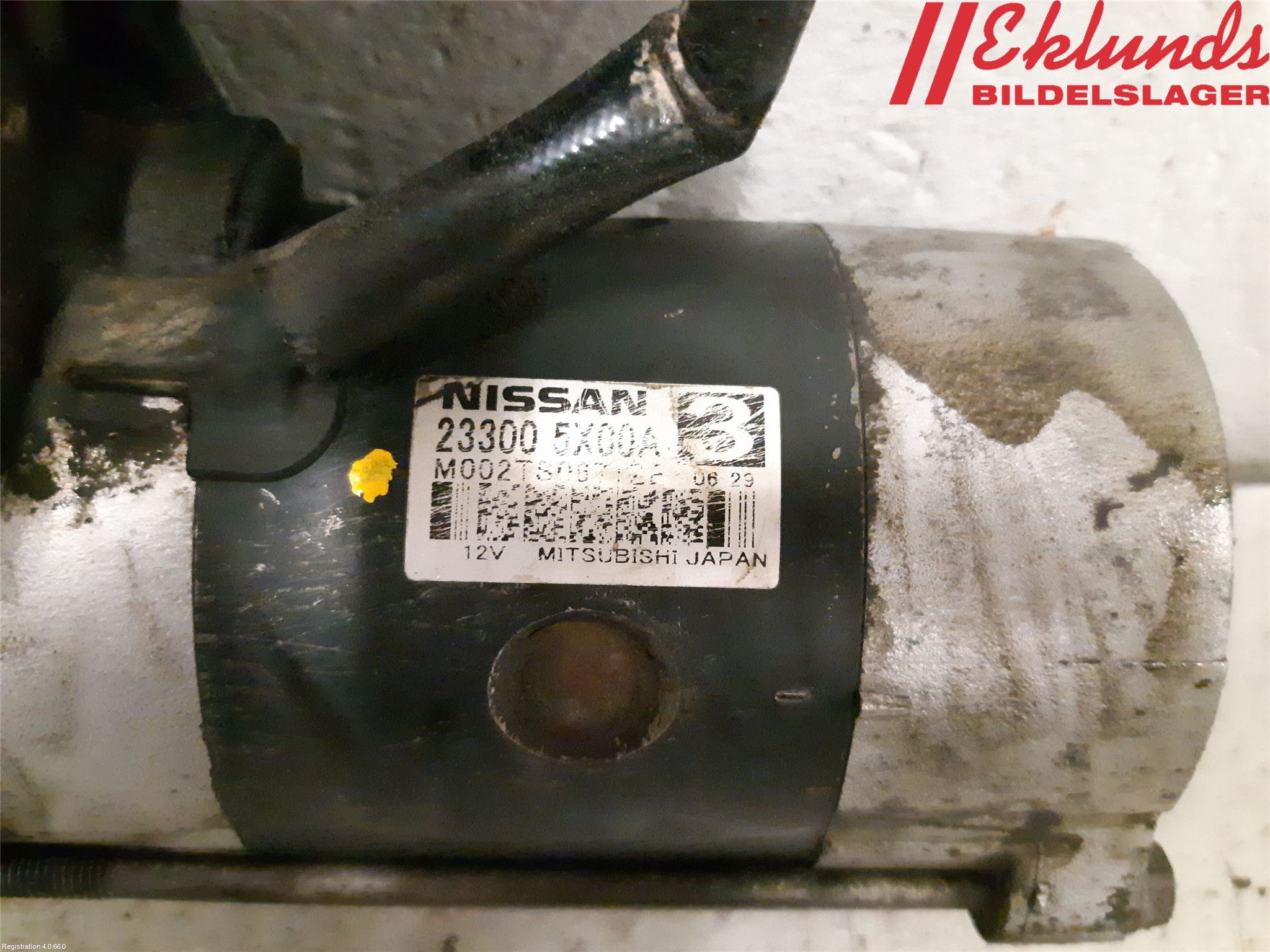 Nissan NAVARA 05-16 Startmotor Diesel