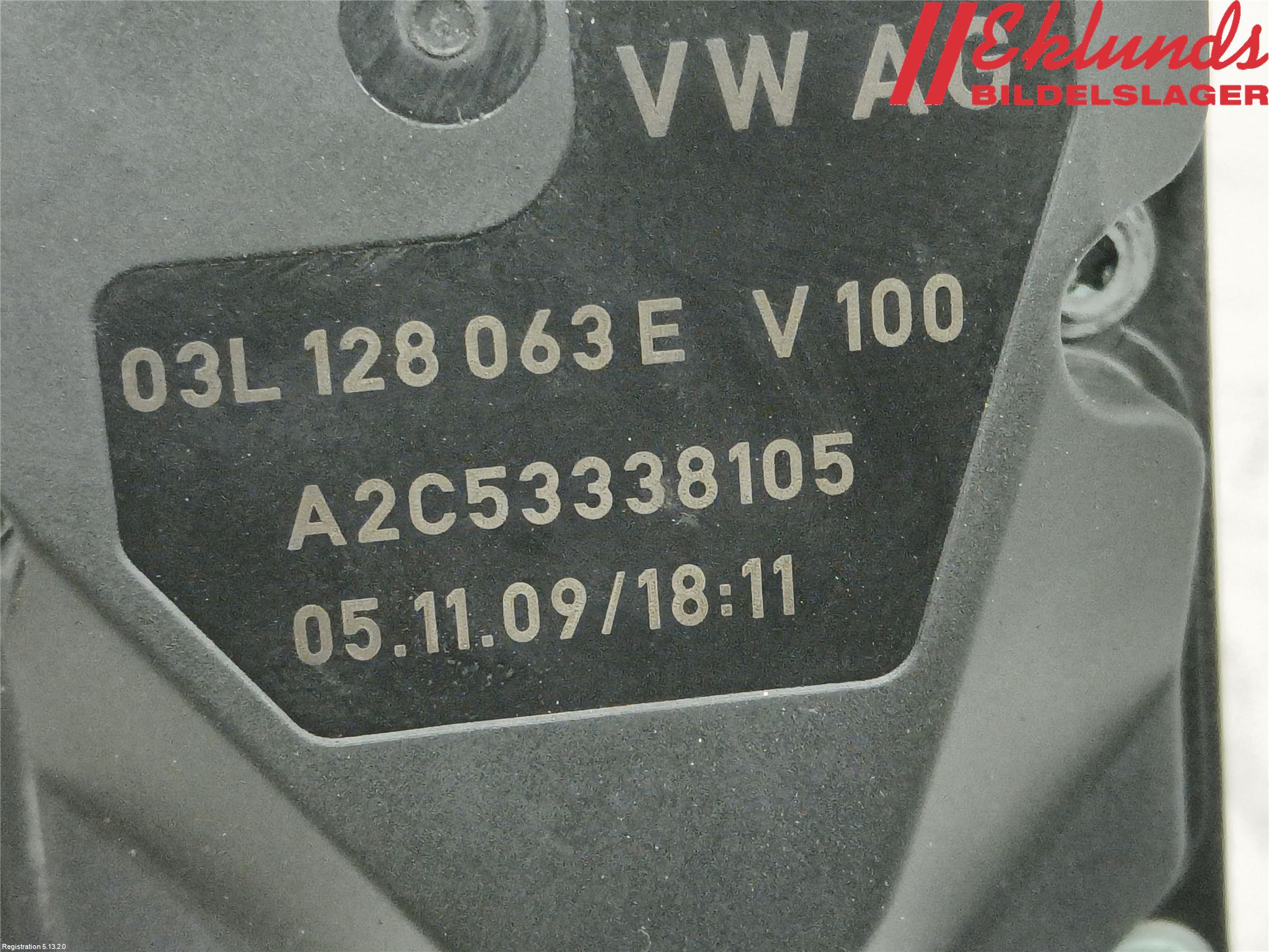 Volkswagen VW PASSAT 05-11 Injspjällhus