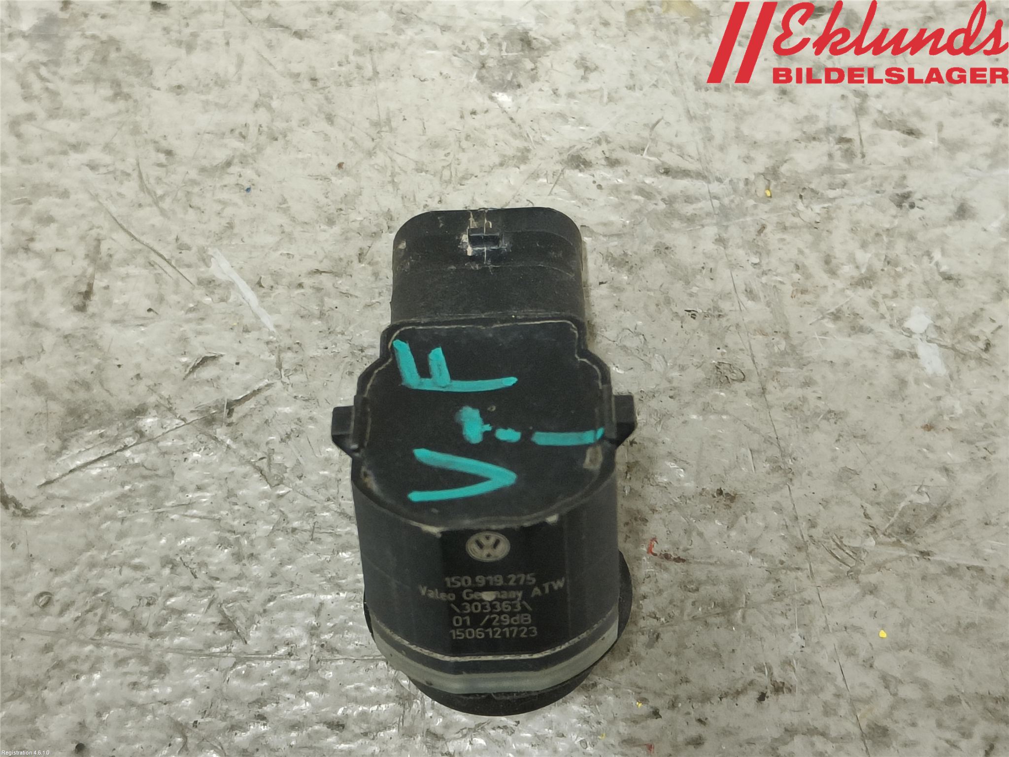 Volkswagen VW AMAROK 2H 10-22 Parkeringshjälp Frontsensor