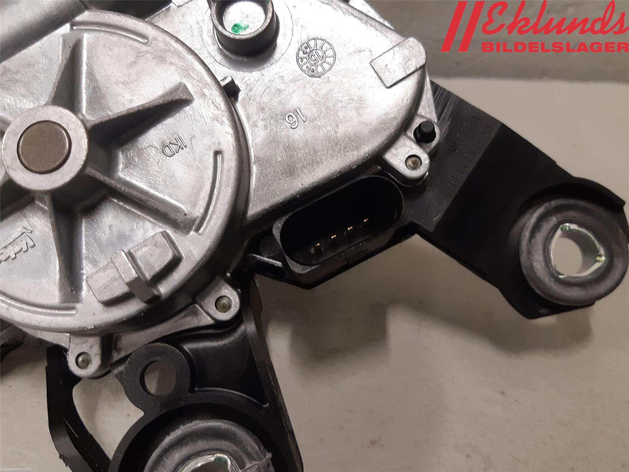 Volkswagen VW CADDY 16-20 Torkarmotor Baklucka