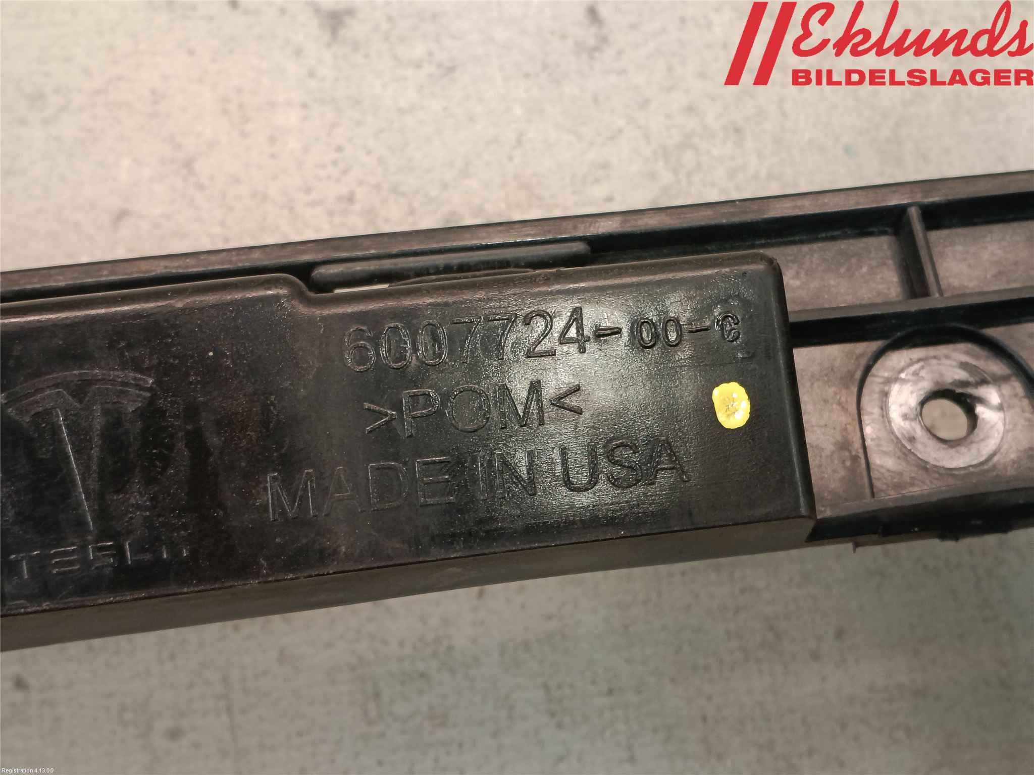 Tesla MODEL S 13- Stötfångare Deformelement Bak