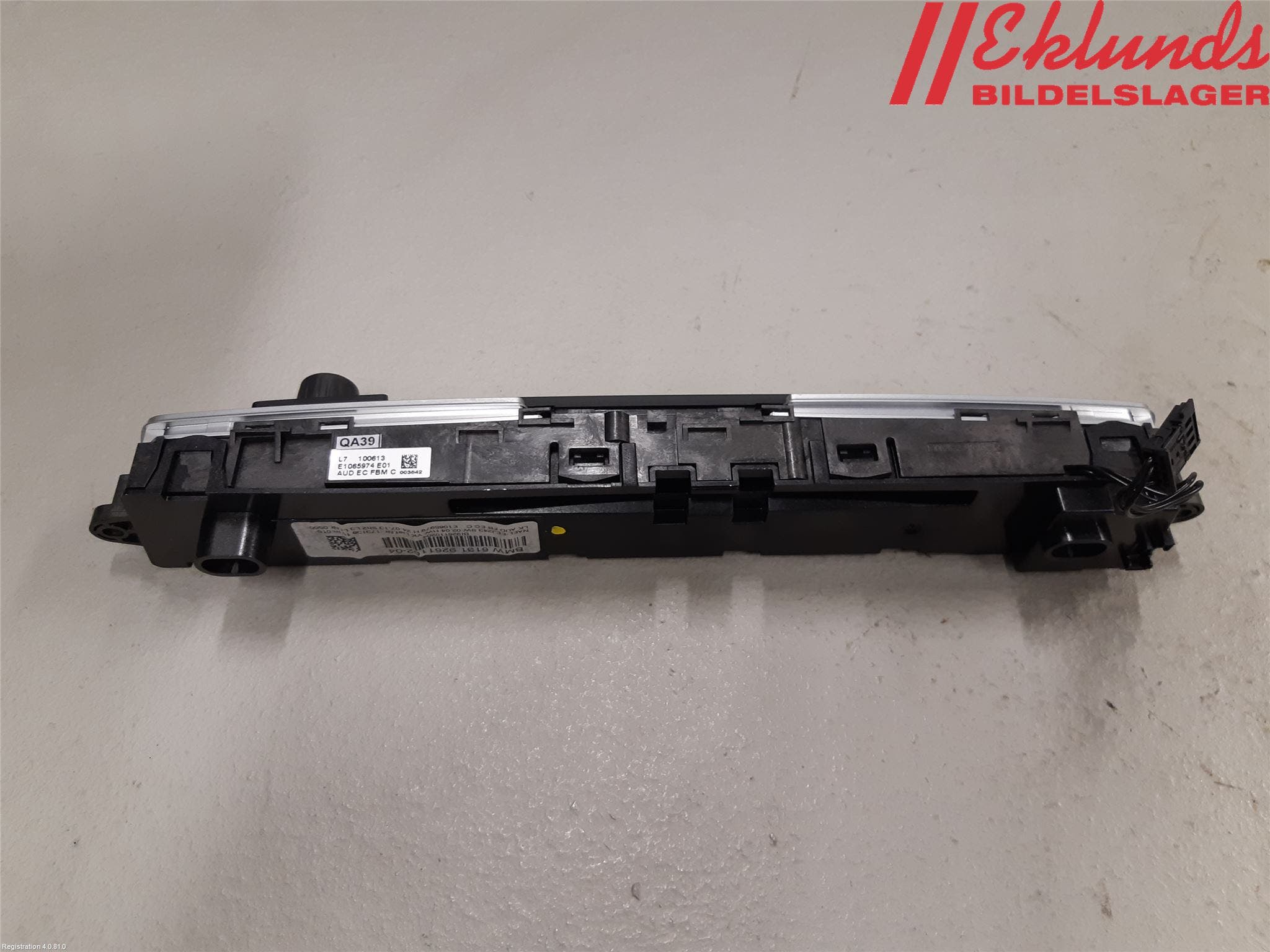 BMW 3 F30/F31/F80 12-19 Cd Radio - Multimediapanel