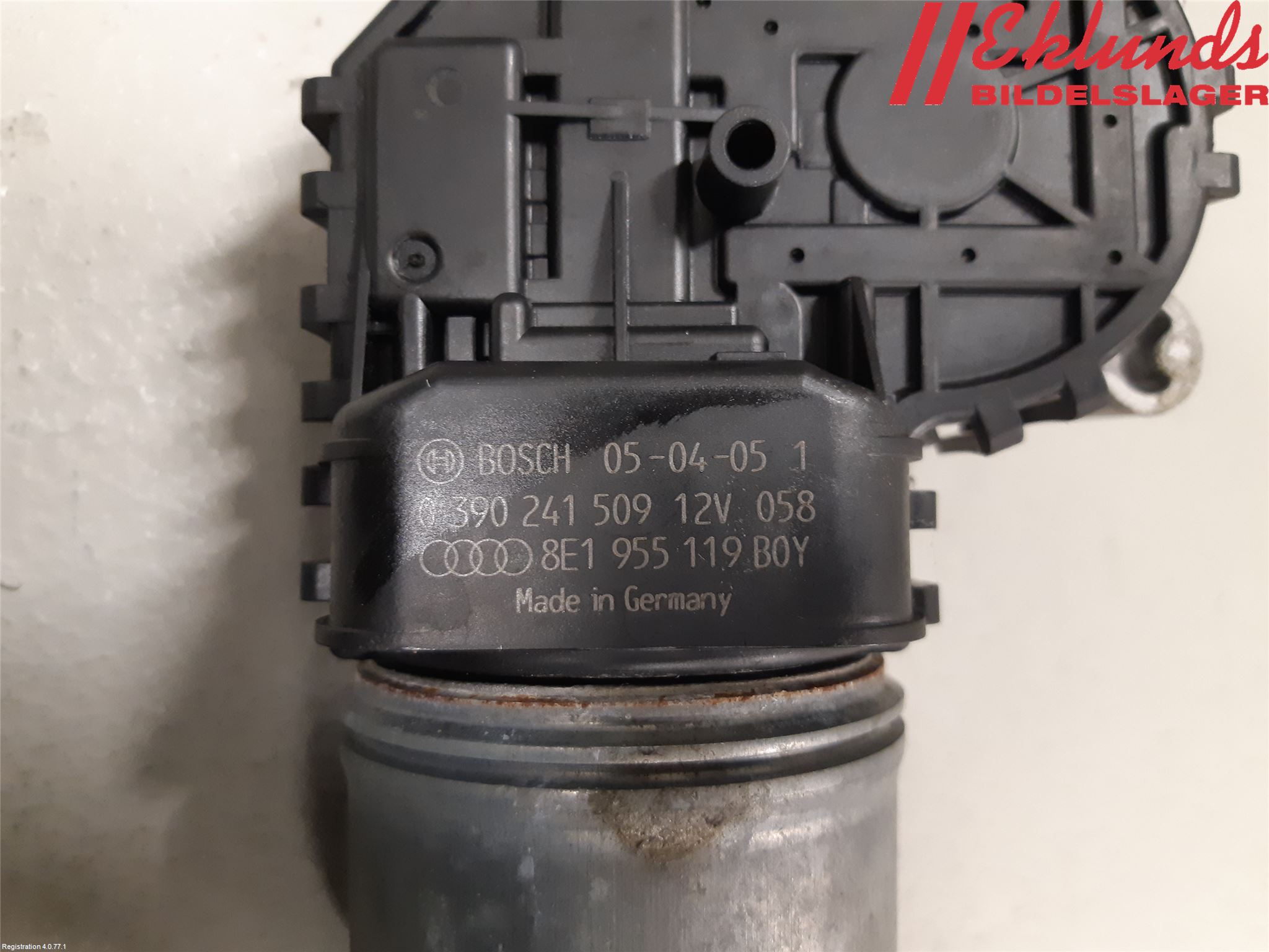 Audi A4/S4 01-05 Torkarmotor Vindruta