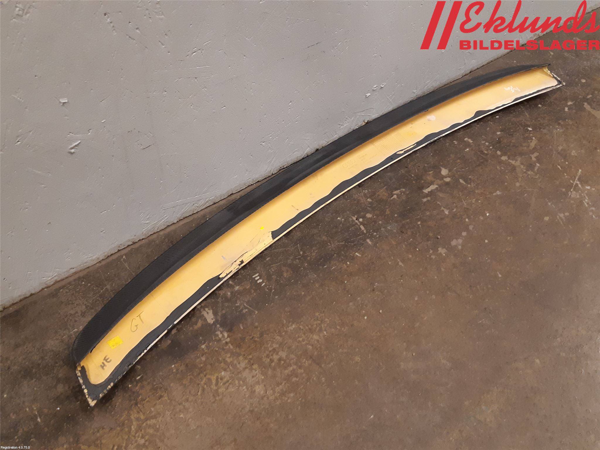 Audi A5 07-16 Spoiler Baklucka