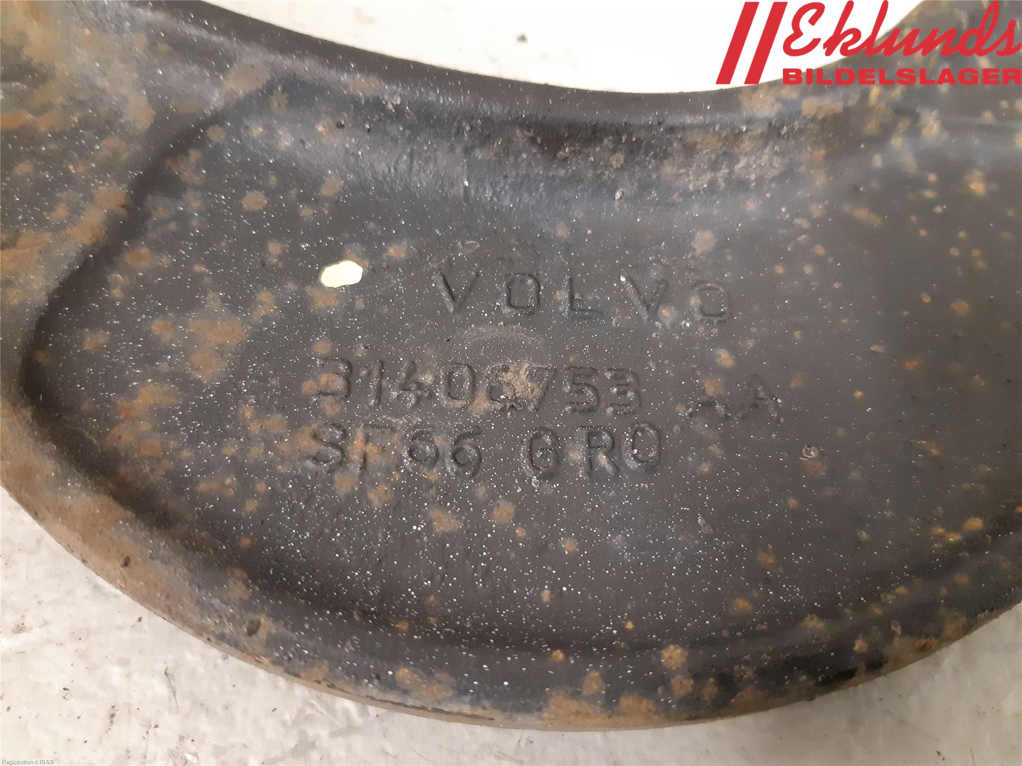 Volvo V70 14-16 Bärarm Bak Övre Höger