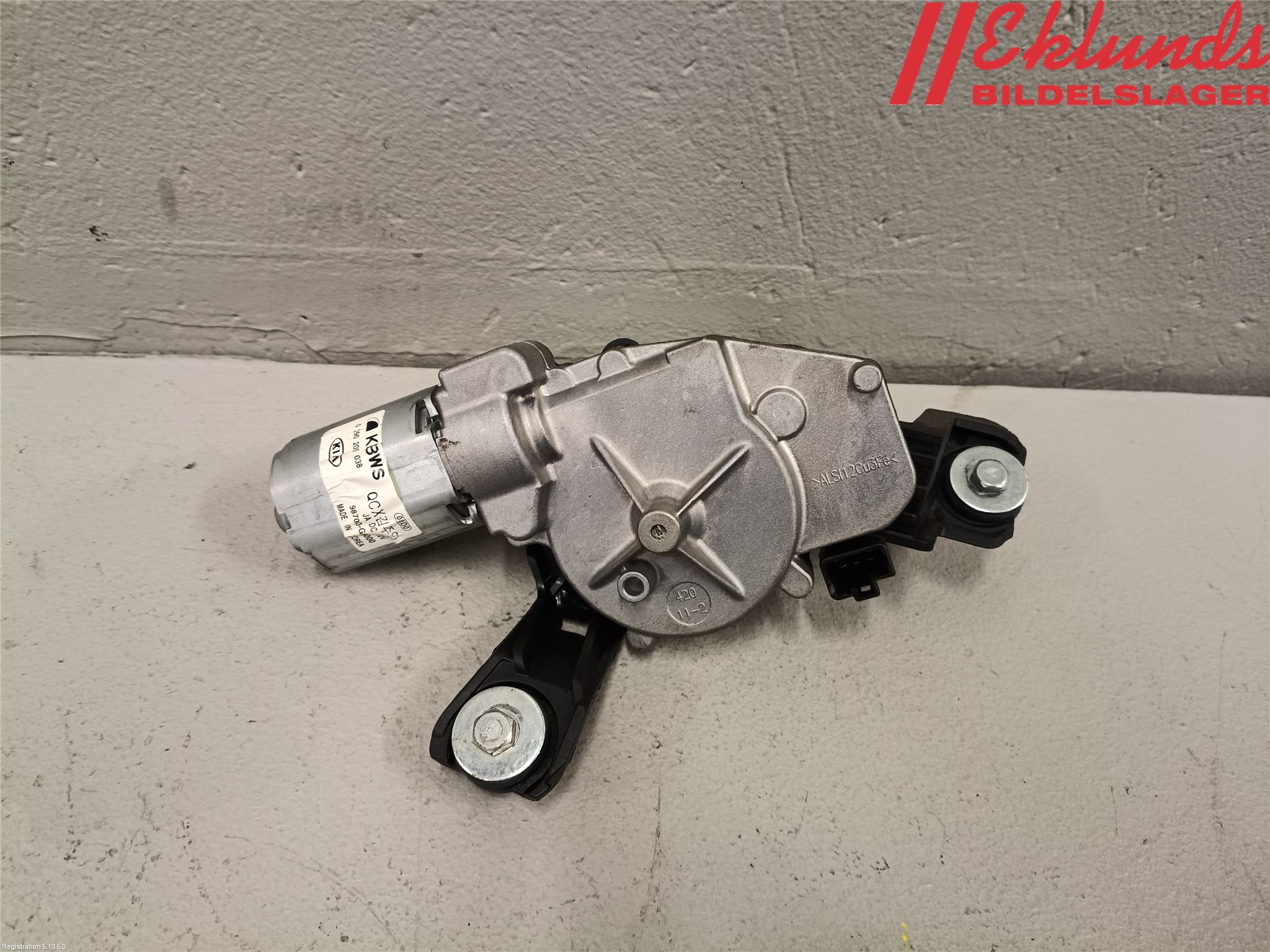 Kia PICANTO 17- Torkarmotor Baklucka