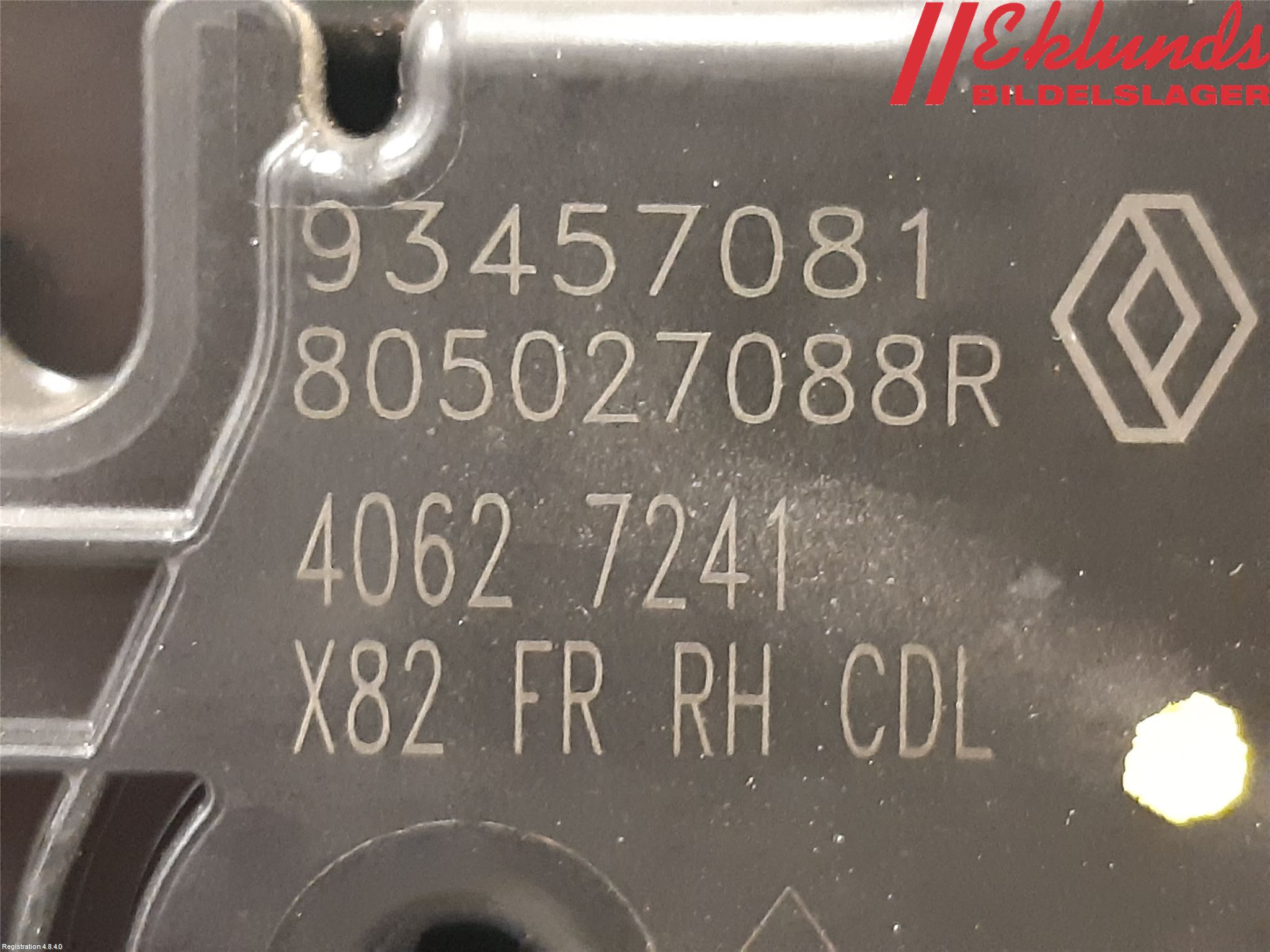 Fiat TALENTO 16- Låskista-Dörrlås