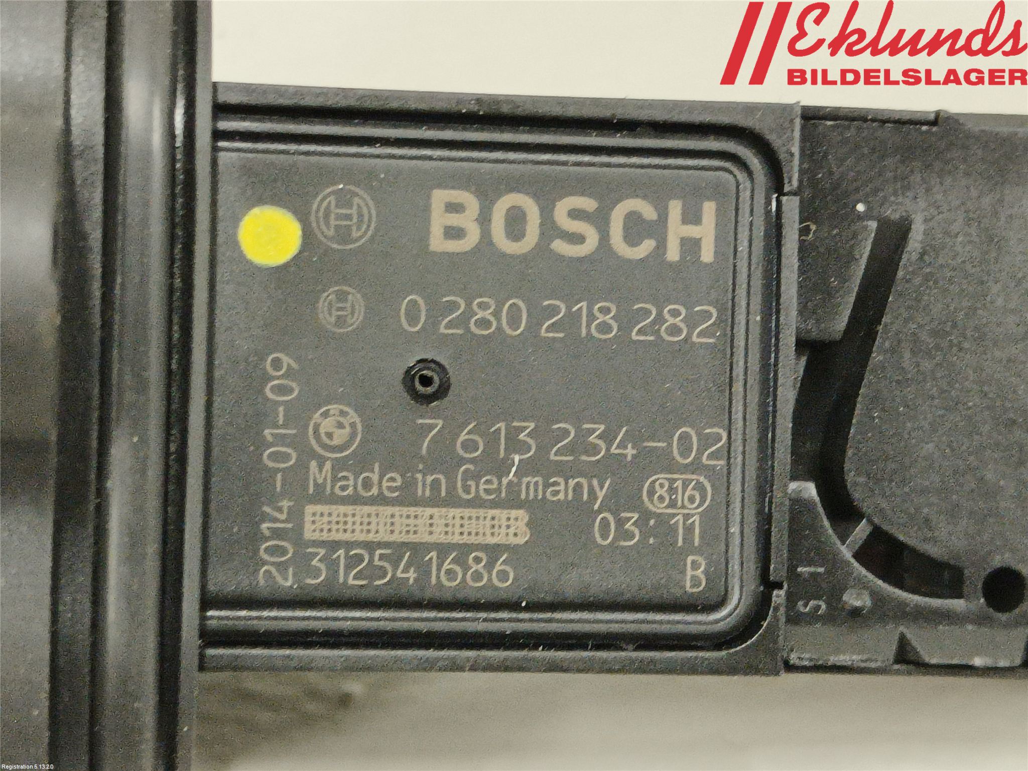 BMW 5 F10/F11/F18 09-17 Injluftmassamätare