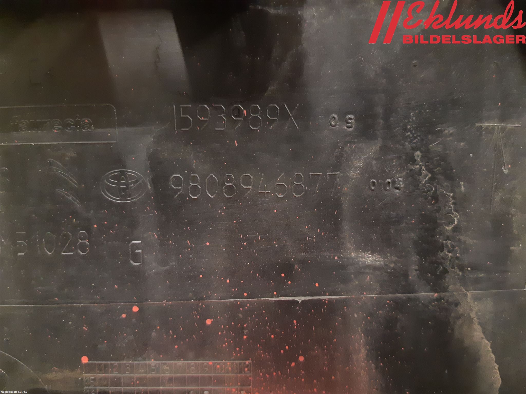 Citroen JUMPY/E-JUMPY 16- Stötfångardel Bak Vä