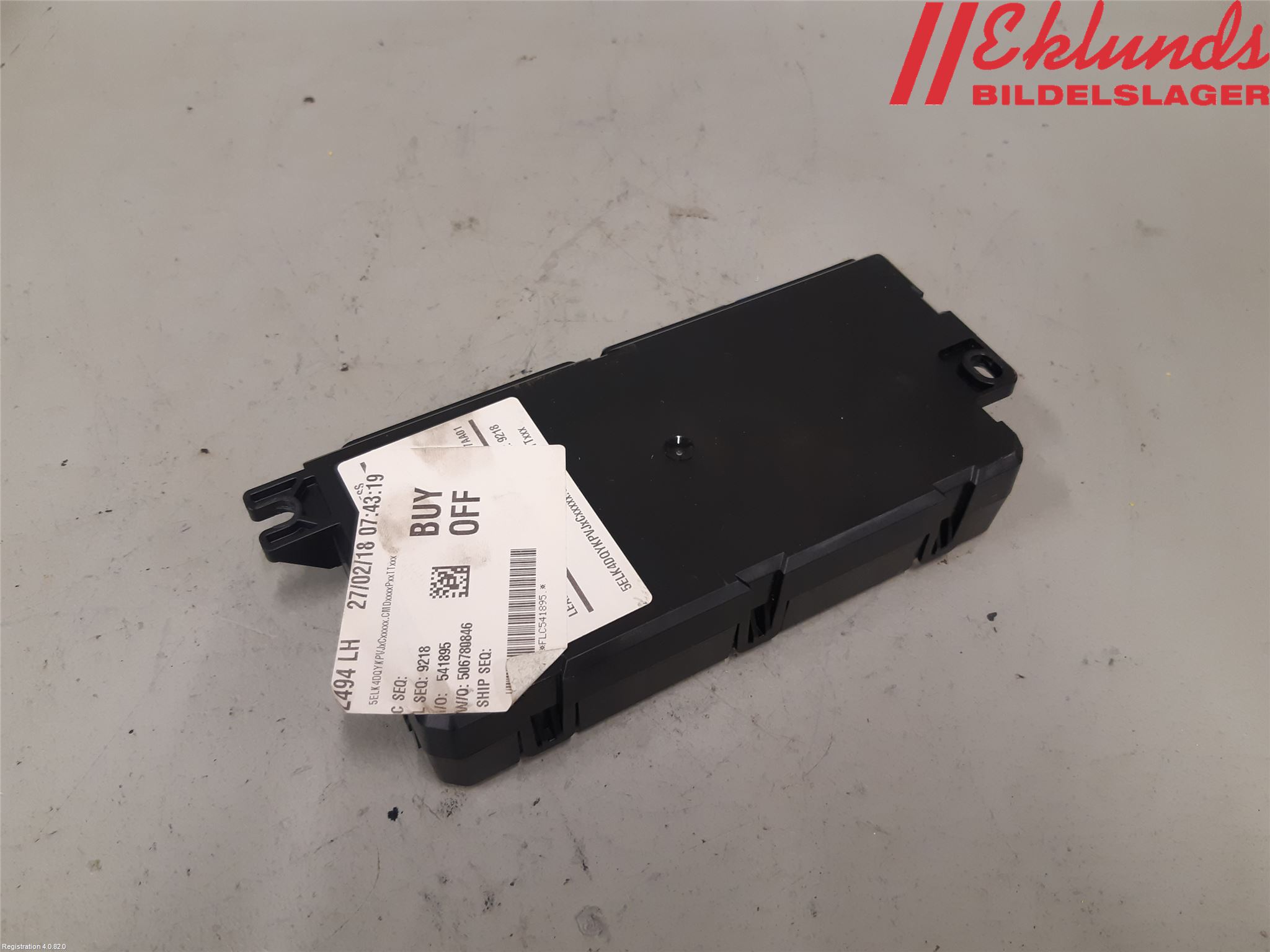 Landrover RANGE ROVER (L405) 13-21 Styrenhet Stolreglering