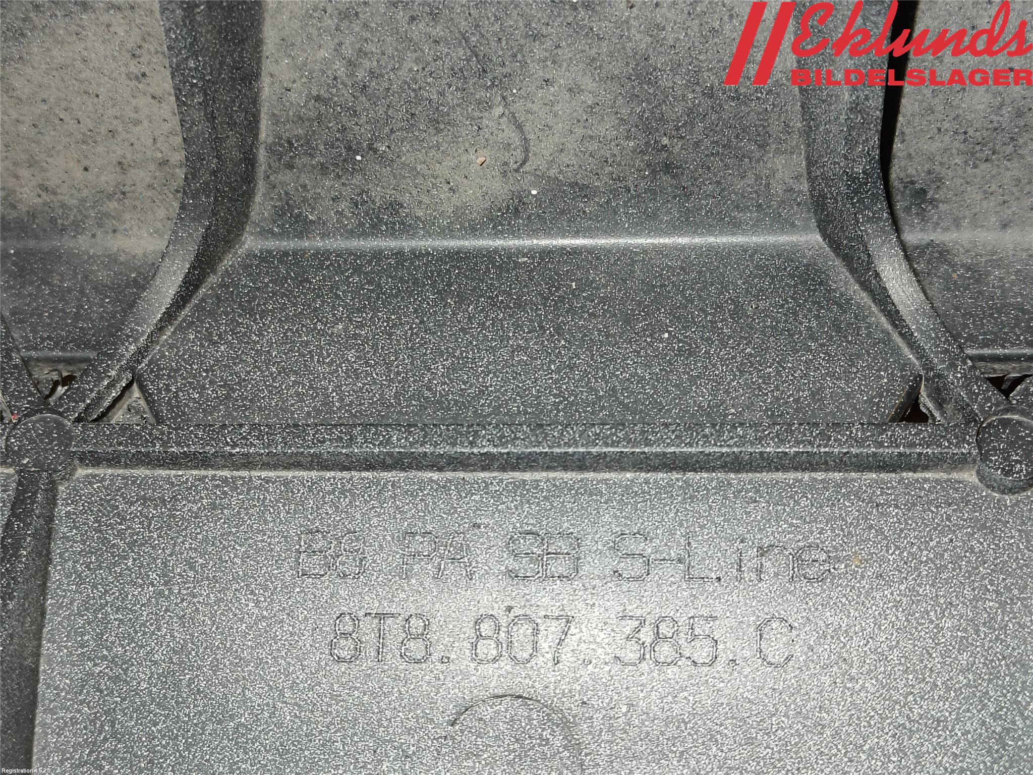 Audi A5 07-16 Stötfångardel Bak Mitt