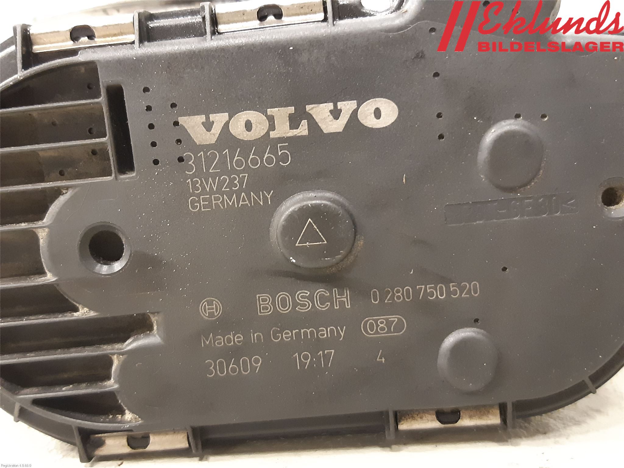 Volvo V60 14-18 Injspjällhus