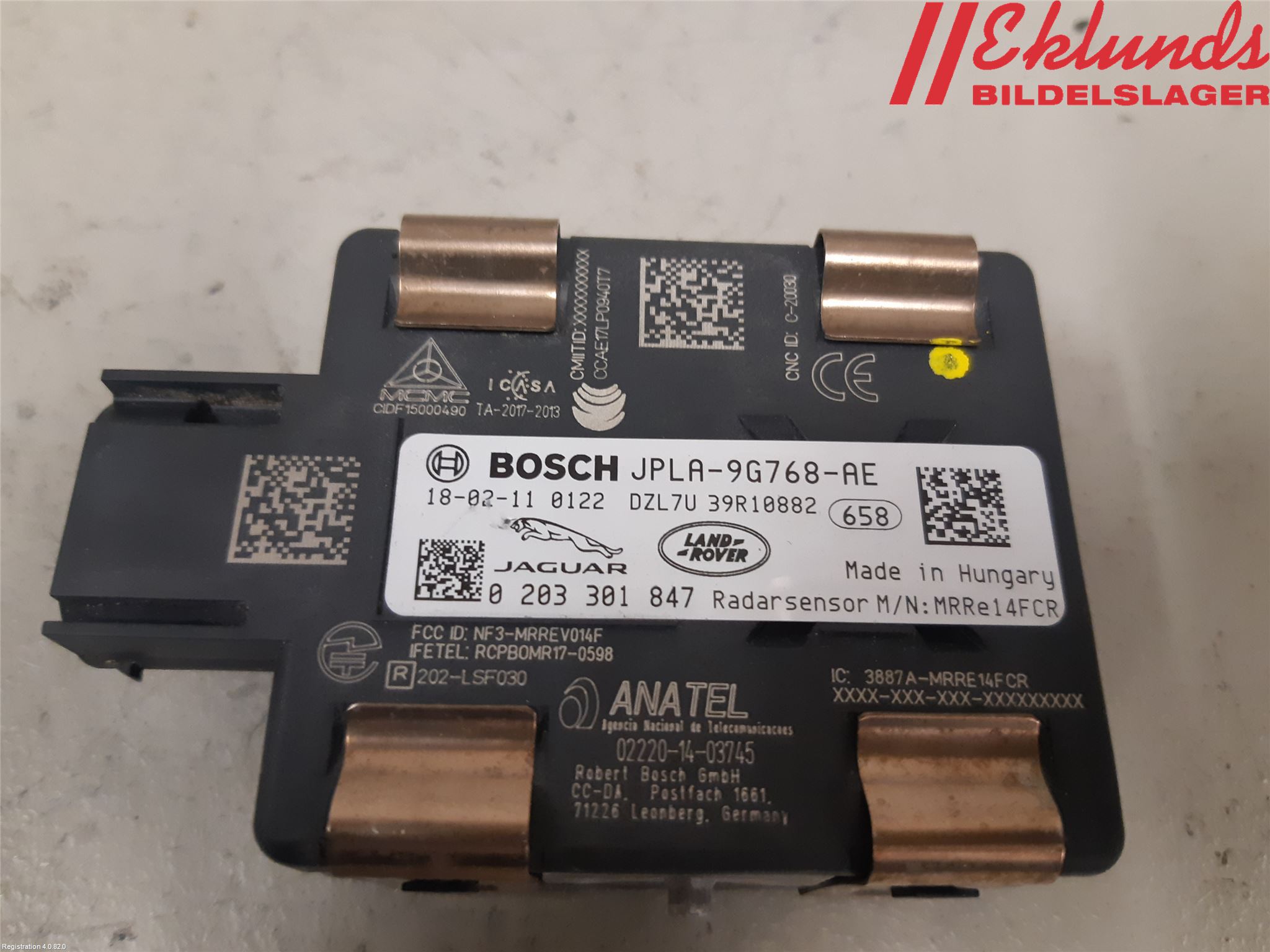 Landrover RANGE ROVER (L405) 13-21 Sensor Adaptiv Farthållare