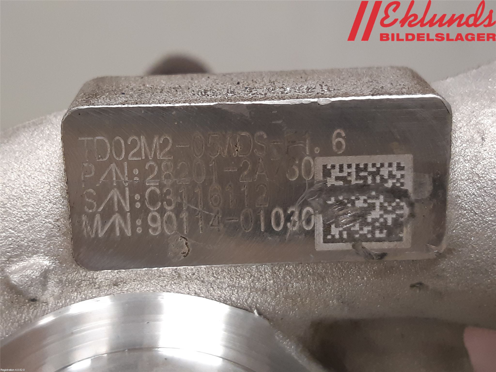Kia VENGA 10-19 Turboaggregat