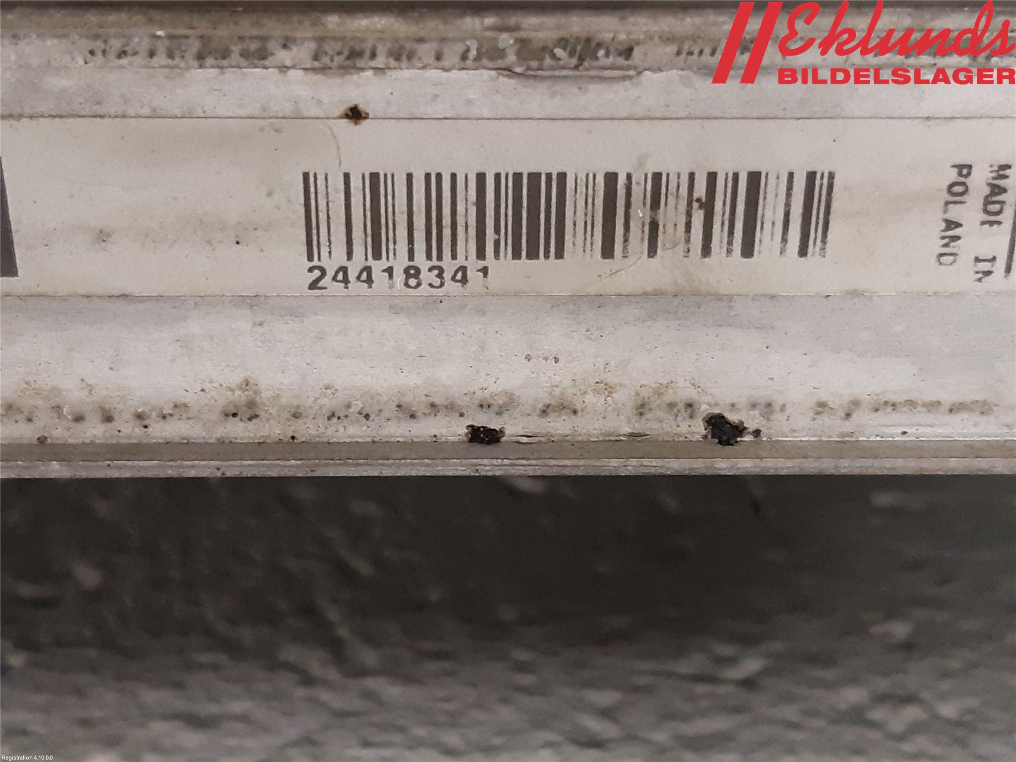 Saab 9-3 VER 2 Kylare Man