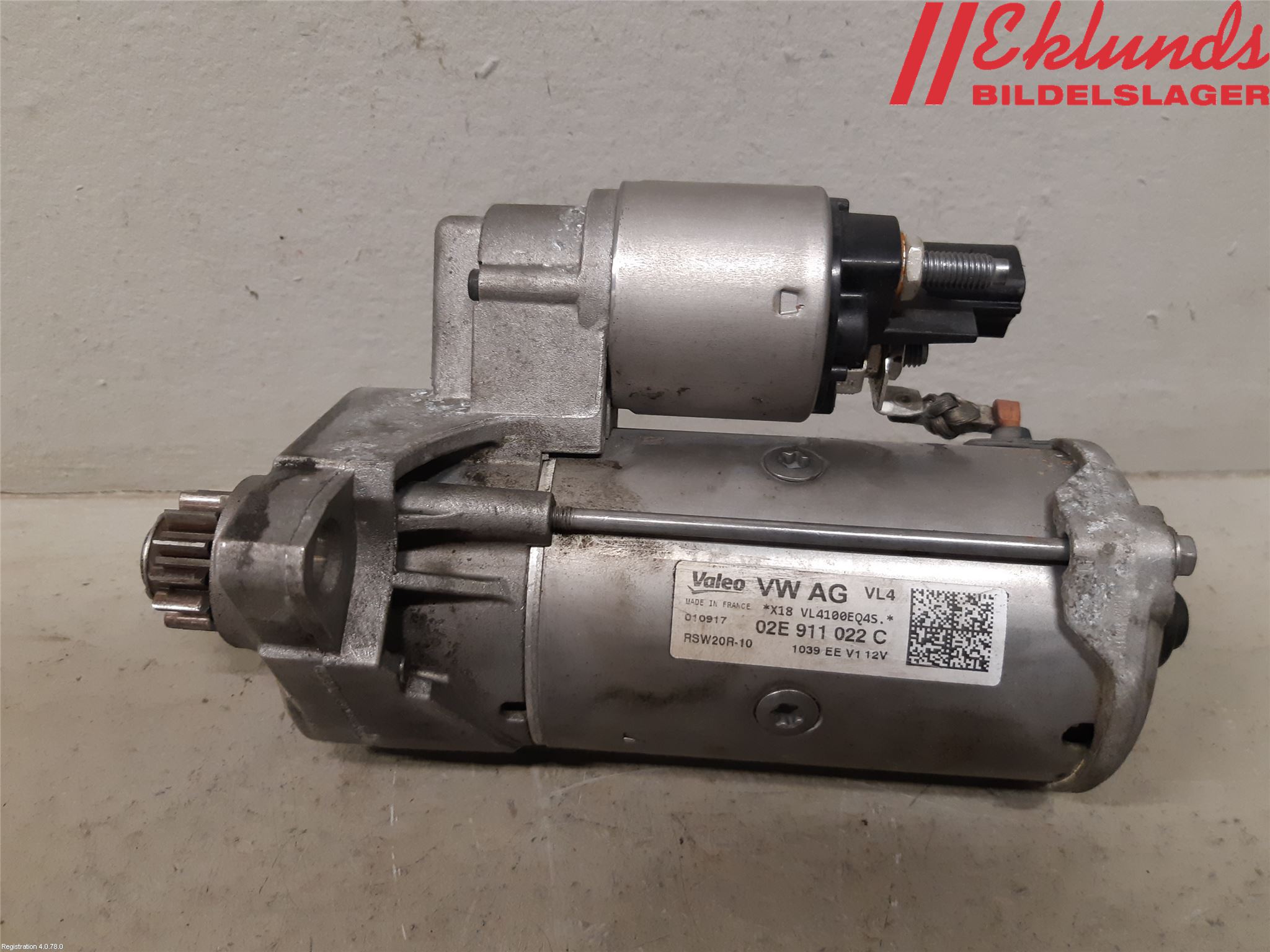 Skoda OCTAVIA (5E) 13-20 Startmotor Diesel