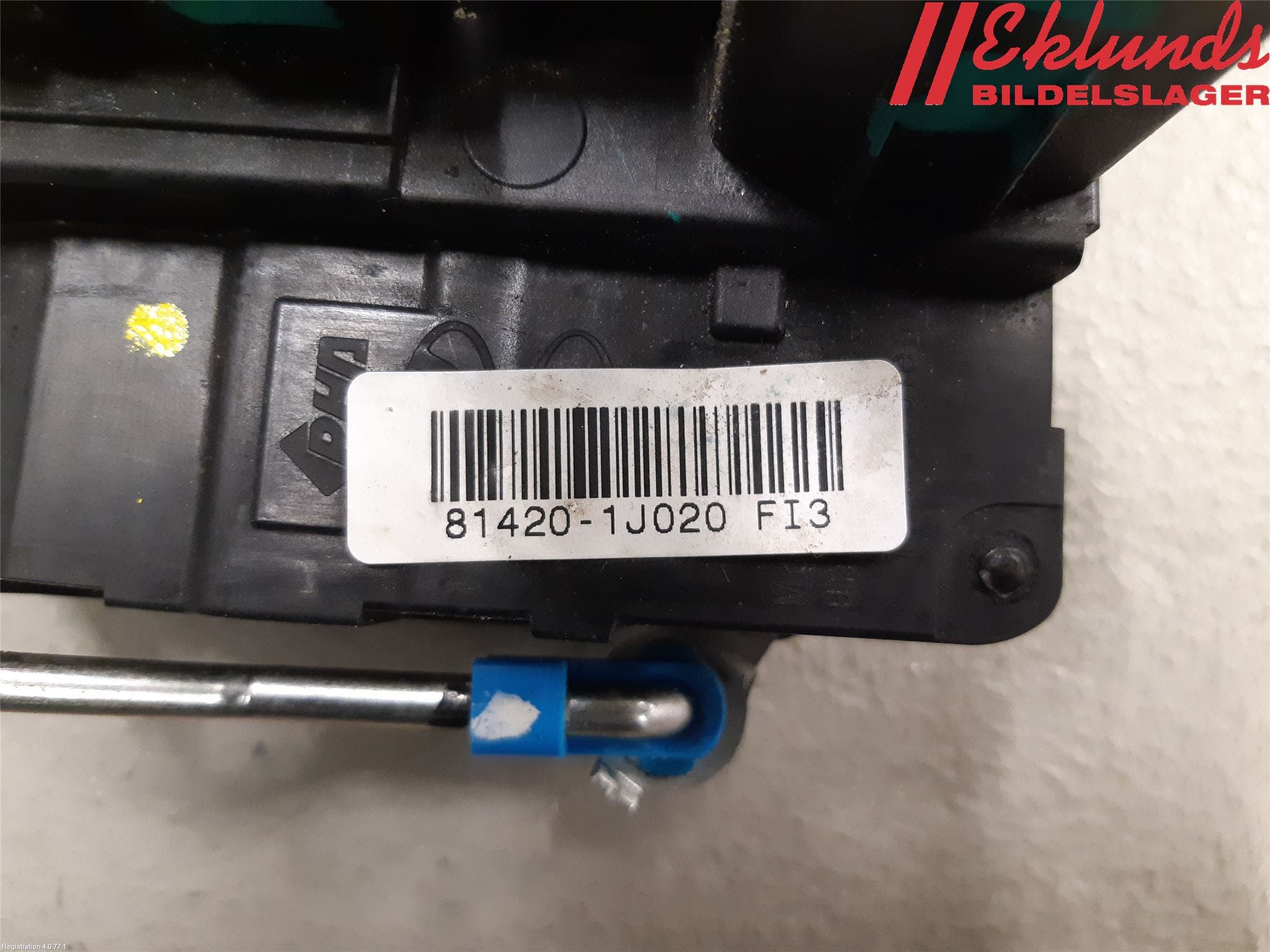 Hyundai i20 PB 09-14 Låskista-Dörrlås