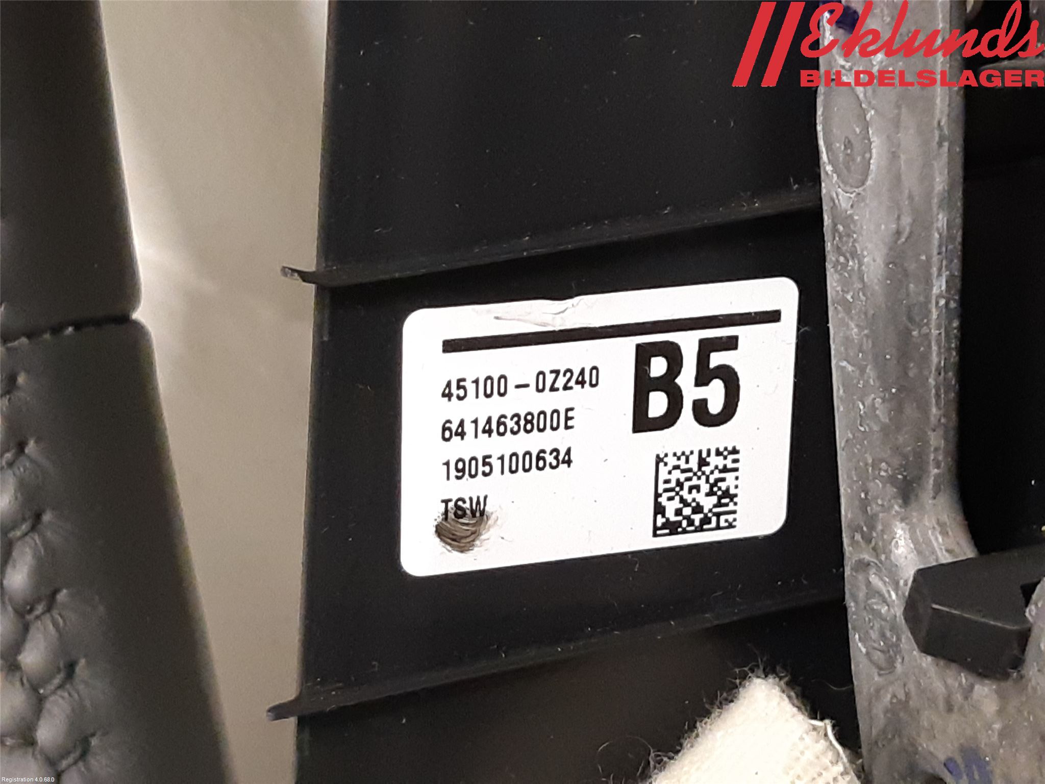 Toyota COROLLA 19- Ratt