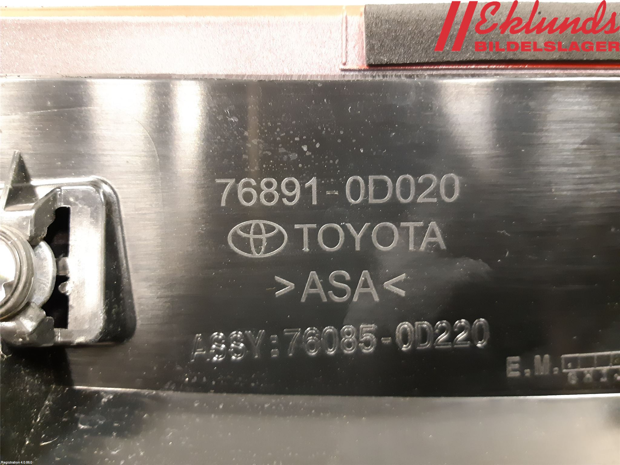 Toyota YARIS CROSS XP21 21- Spoiler Baklucka