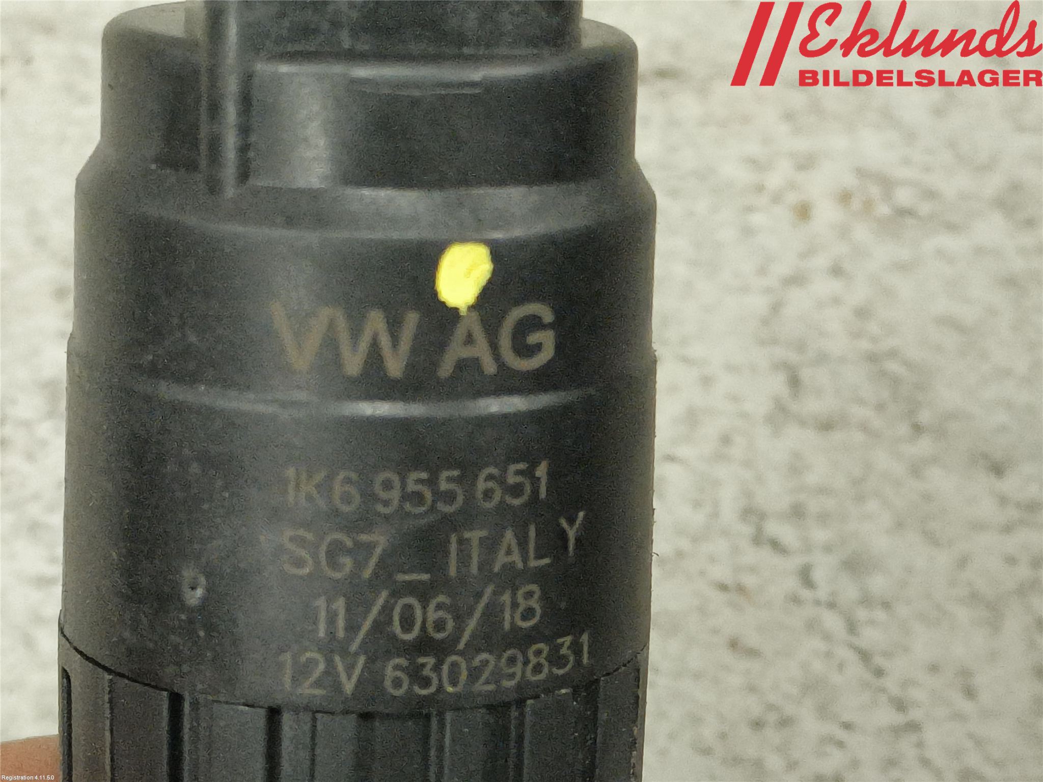 Skoda SUPERB 09-15 Spolarpump Vindruta