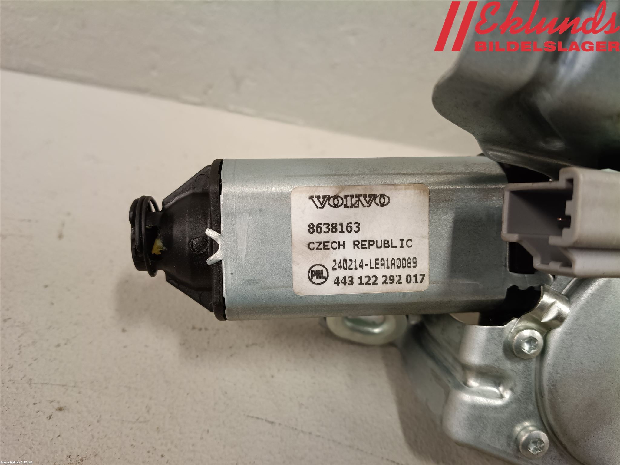 Volvo XC90 07-14 Torkarmotor Baklucka