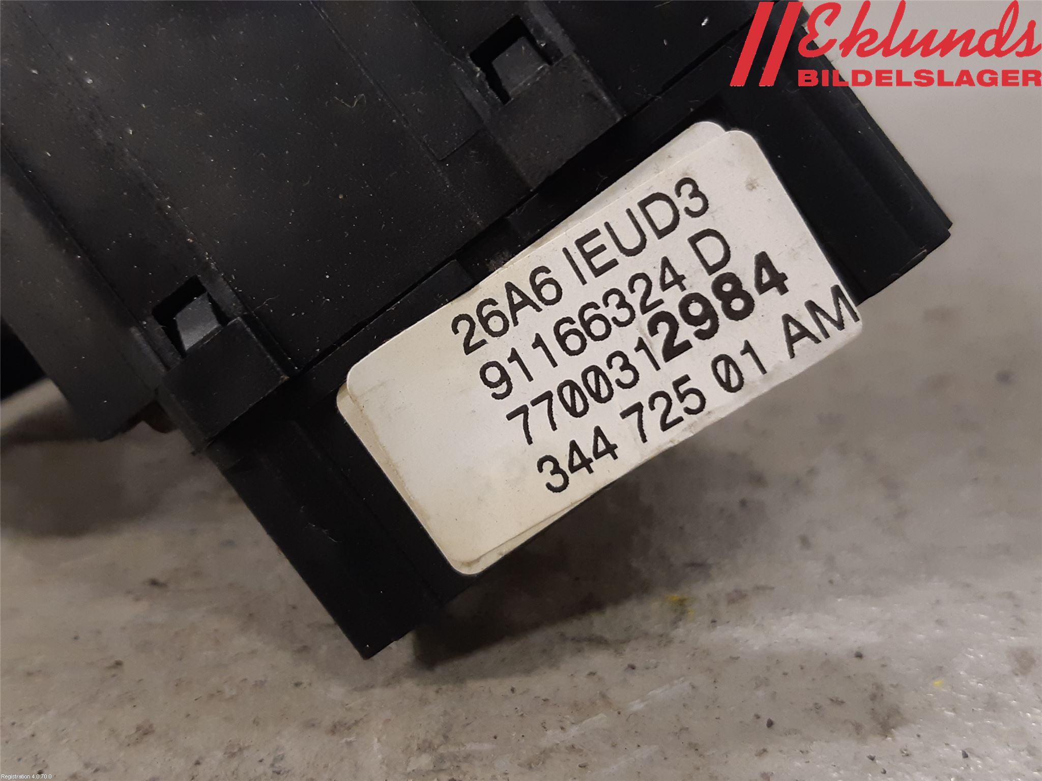 Opel VIVARO 01-14 Spak Torkar-Spolomk