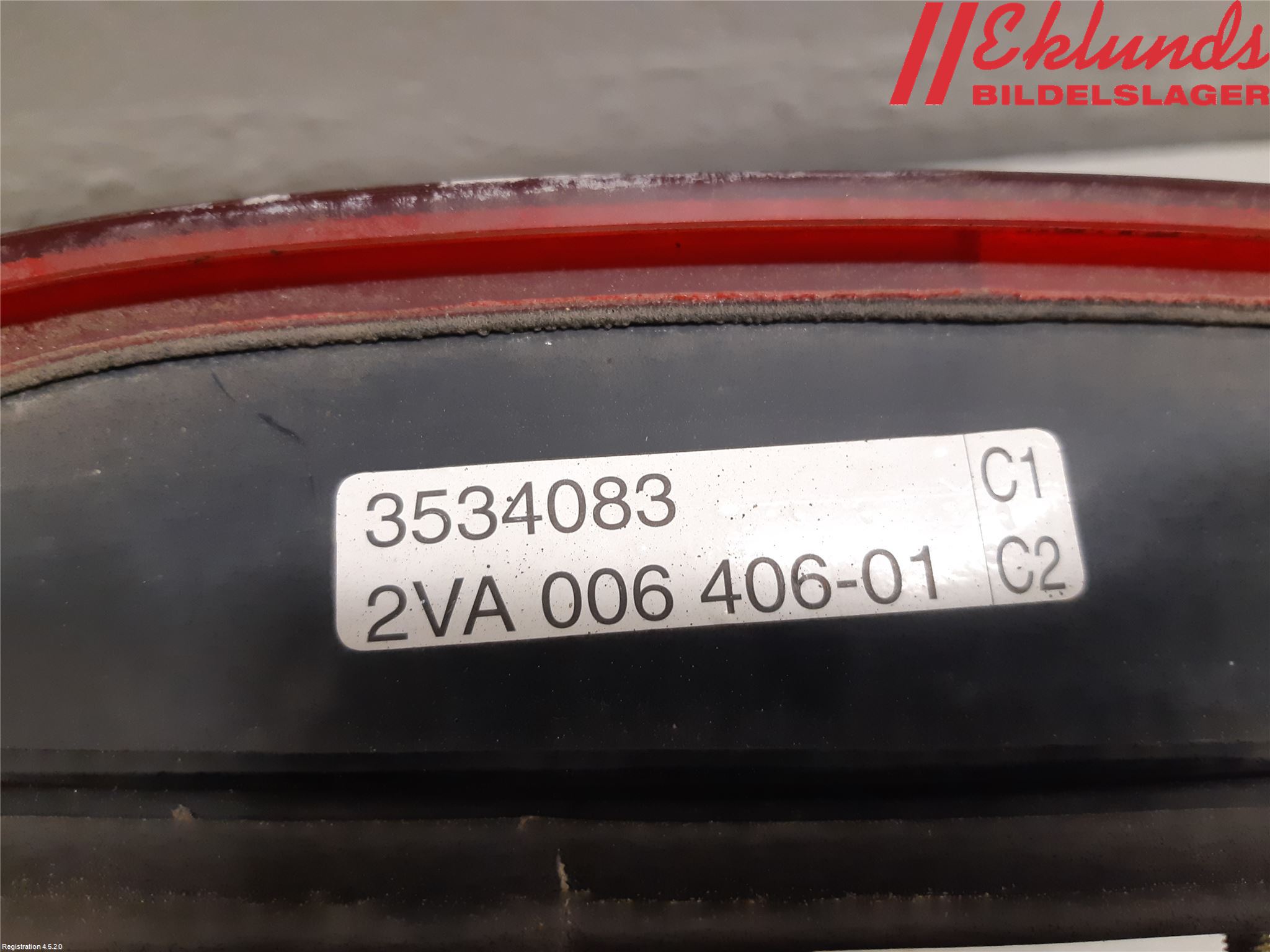 Volvo 940 91-98 Bakljus Vänster