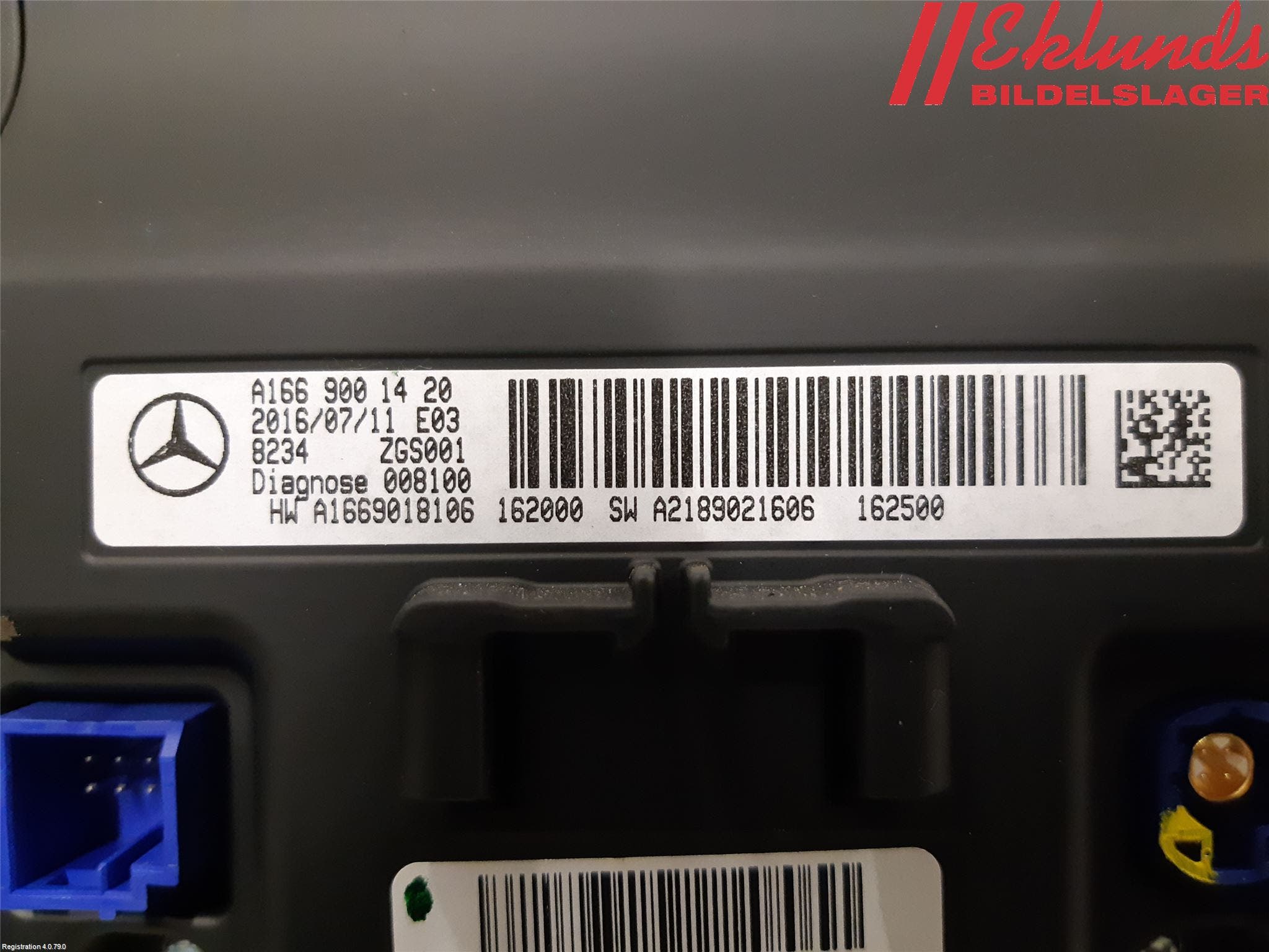 Mercedes-Benz MB CLA-KLASS (C117/X117) 13-19 Cd Radio - Multimediapanel