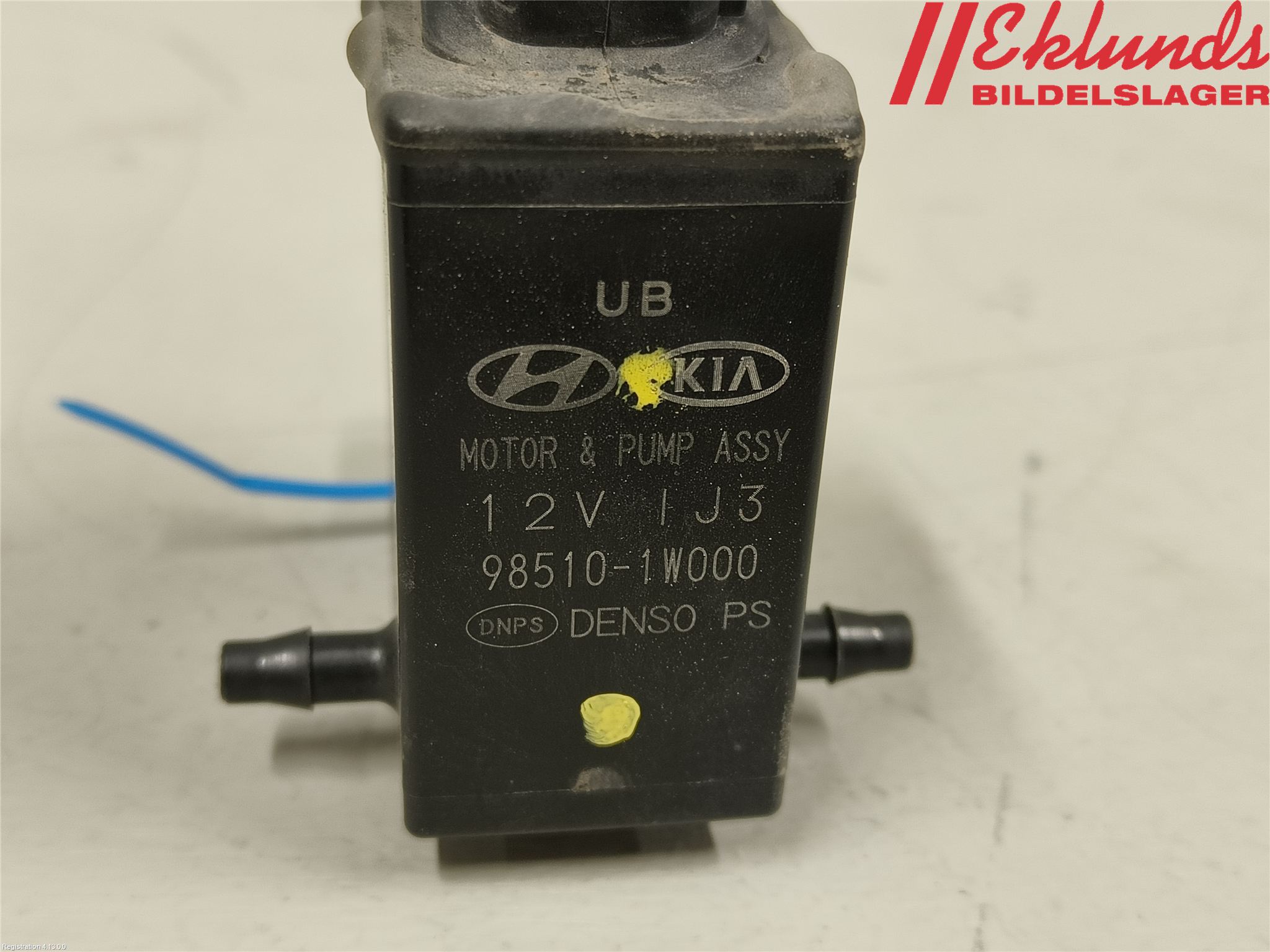Kia CEED 12-18 Spolarpump Vindruta