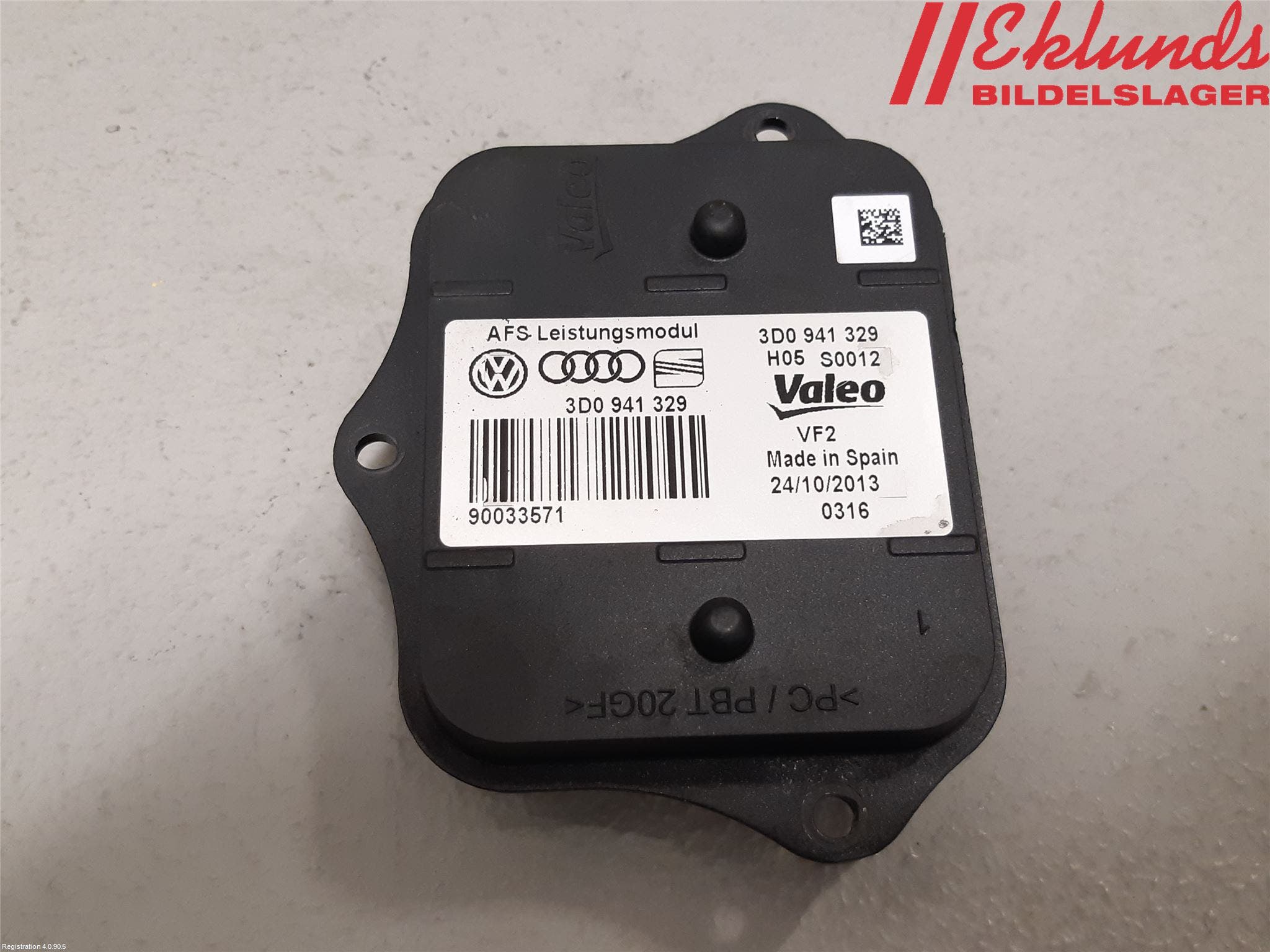 Volkswagen VW GOLF / E-GOLF VII 13-20 Styrenhet Strålkastare