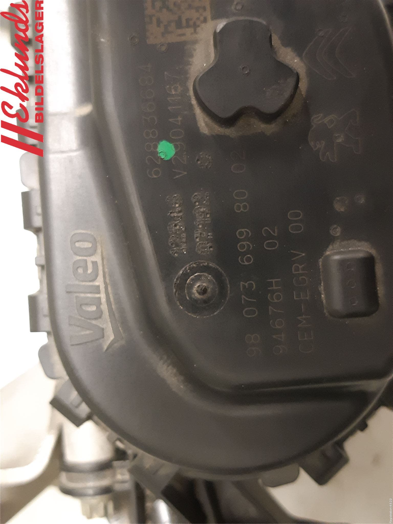 DS 4 CROSSBACK 16-18 Egr Ventil