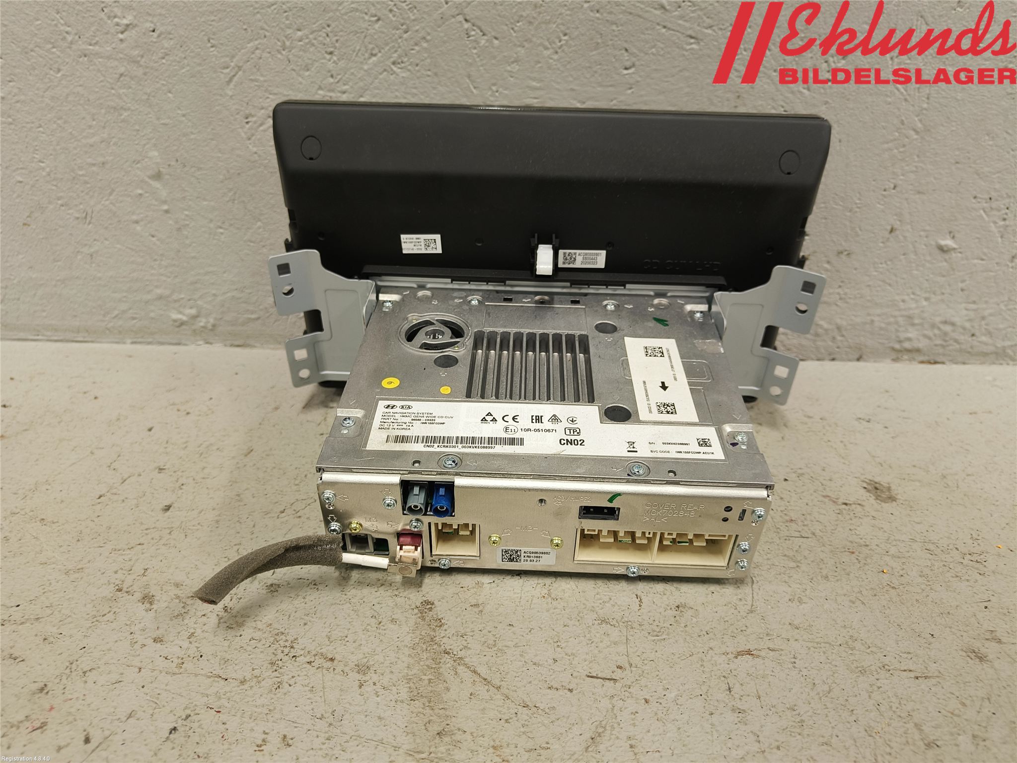 Kia XCEED 19- Multifunktionsdisplay